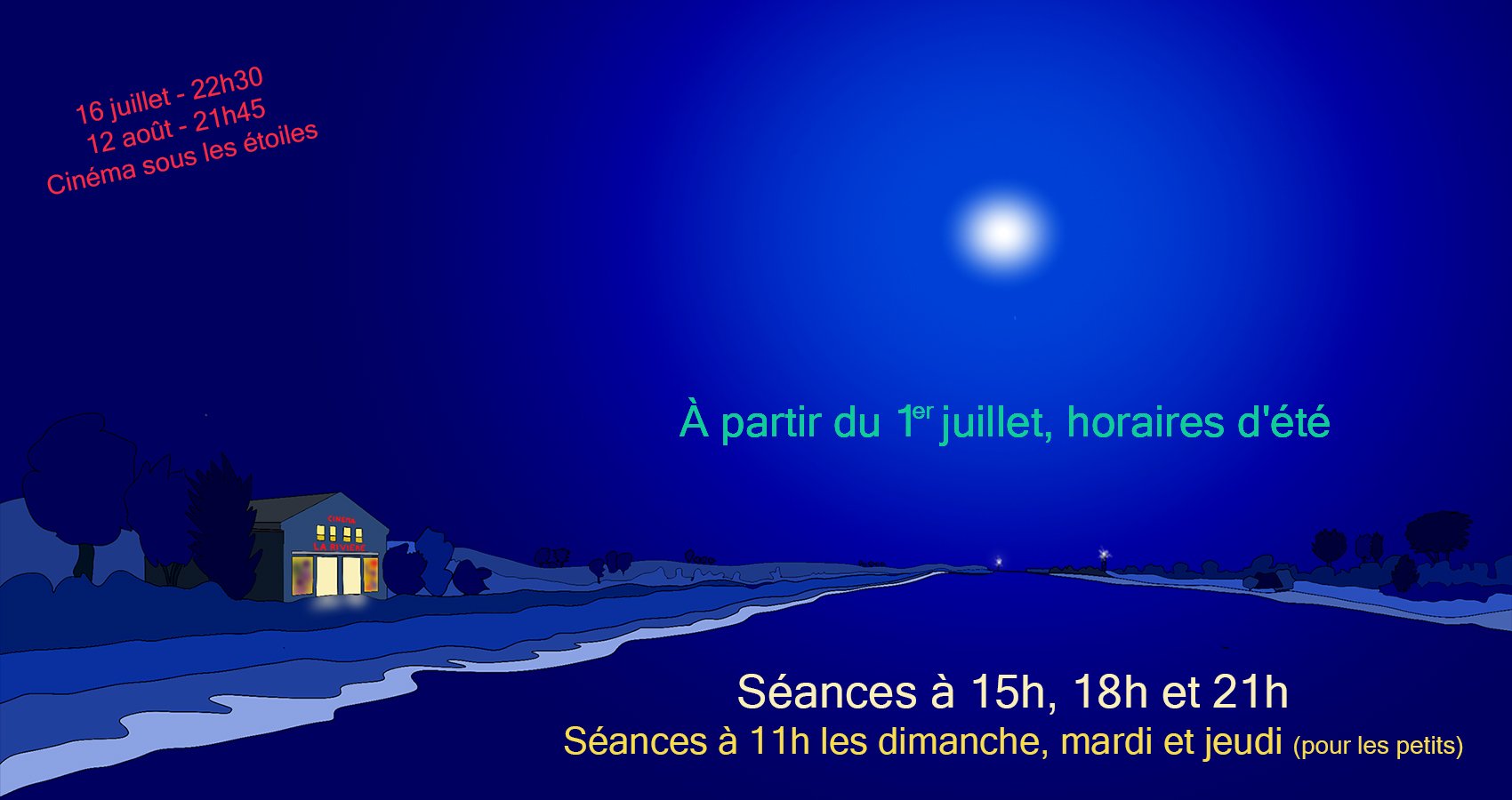 Horaires d'été