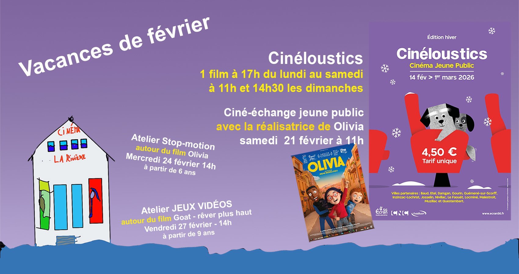 Festival Cinéloustics, cinéma pour le jeune public