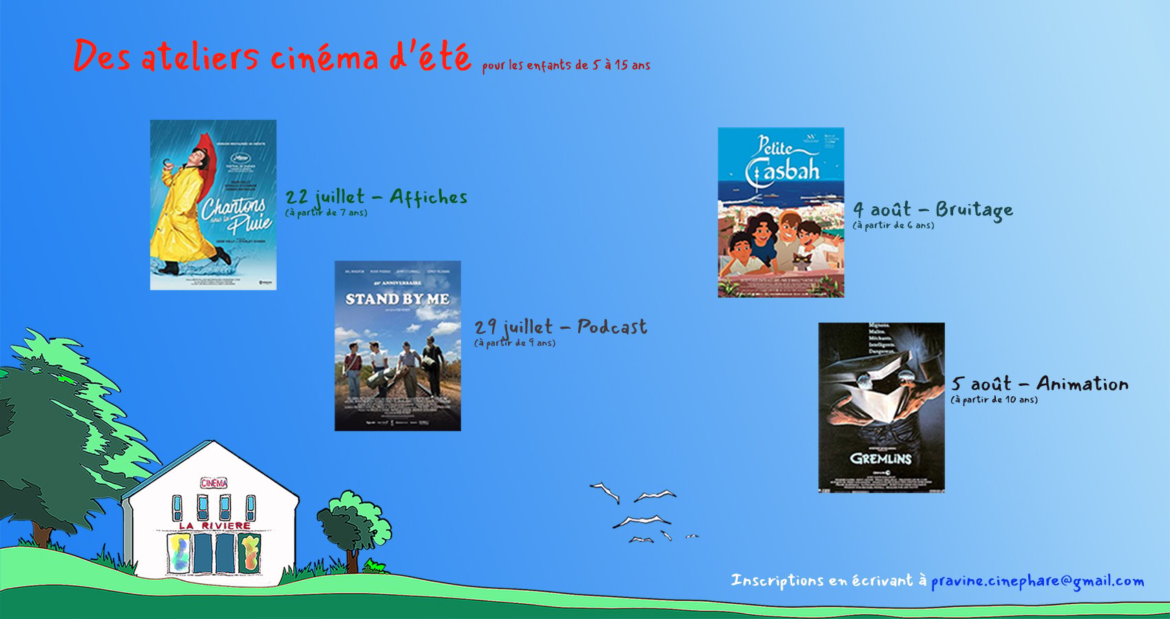 Ateliers cinéma pour les jeunes