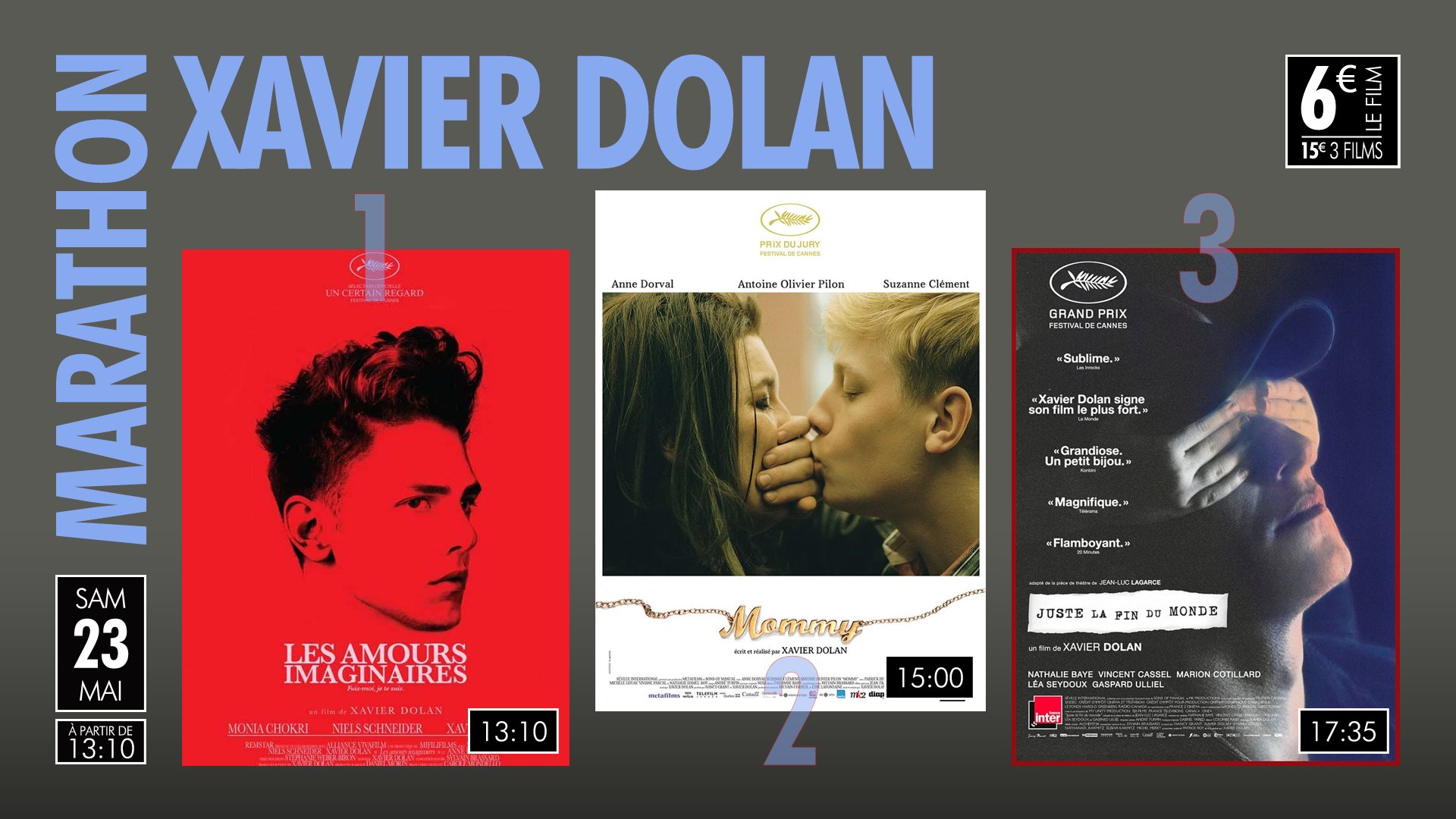 Marathon Xavier Dolan