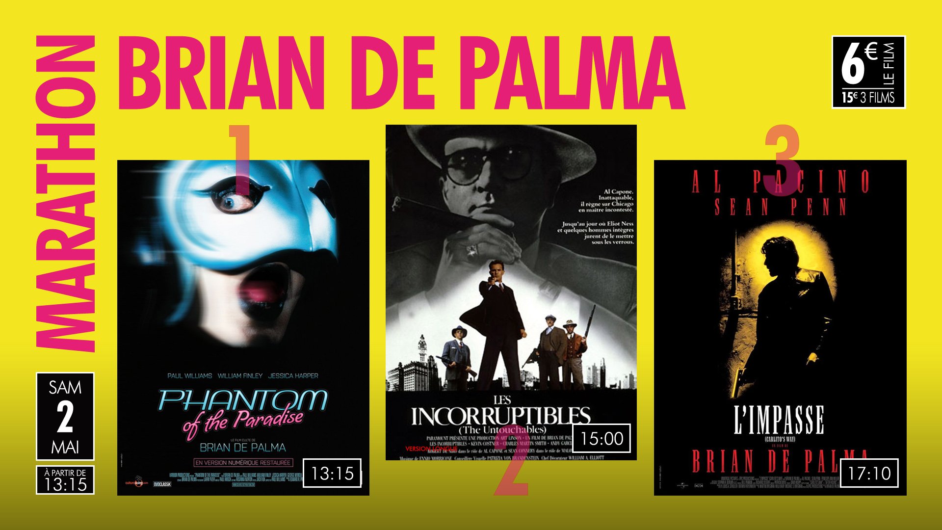 Marathon Brian De Palma