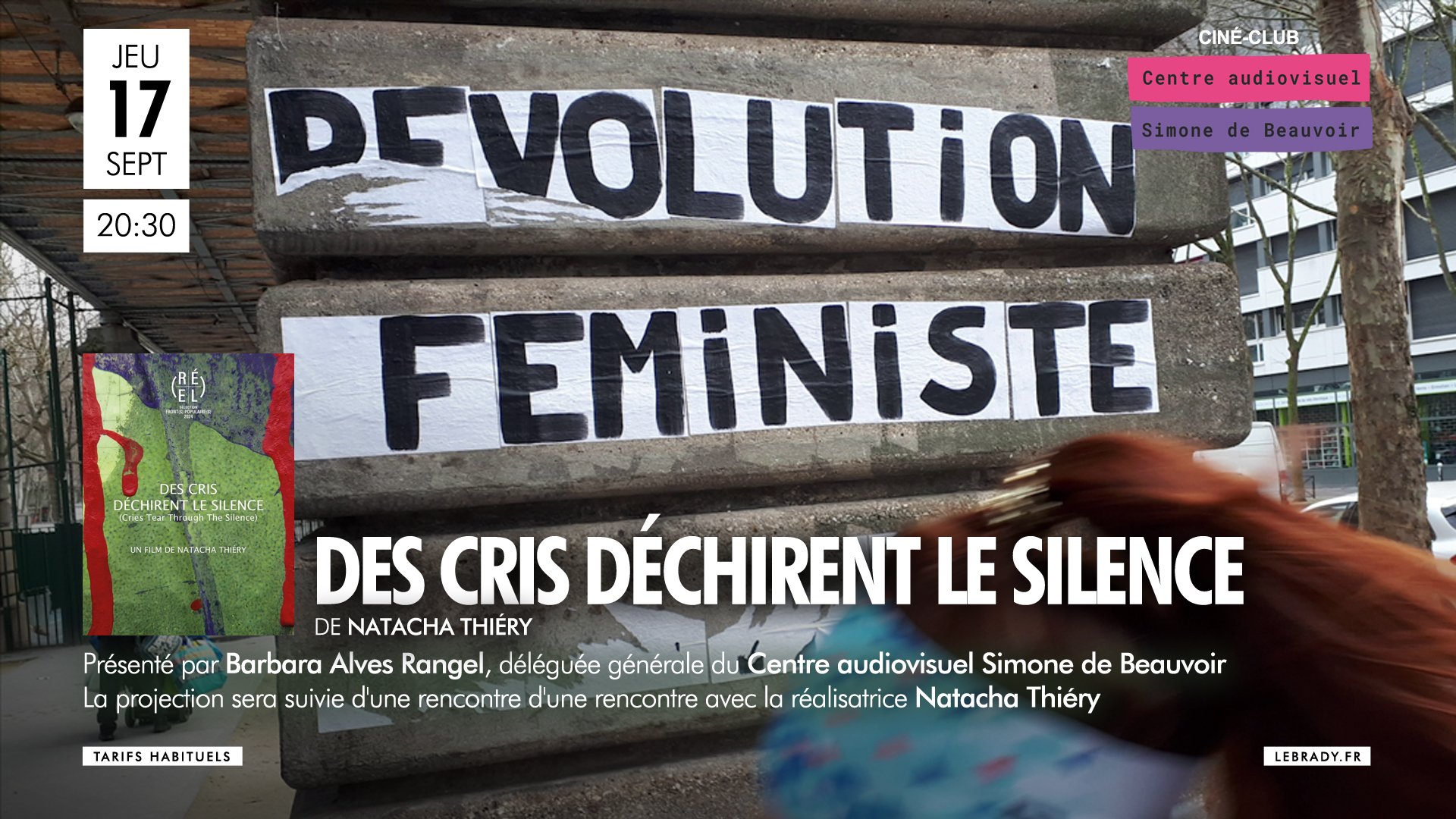 Des cris déchirent le silence