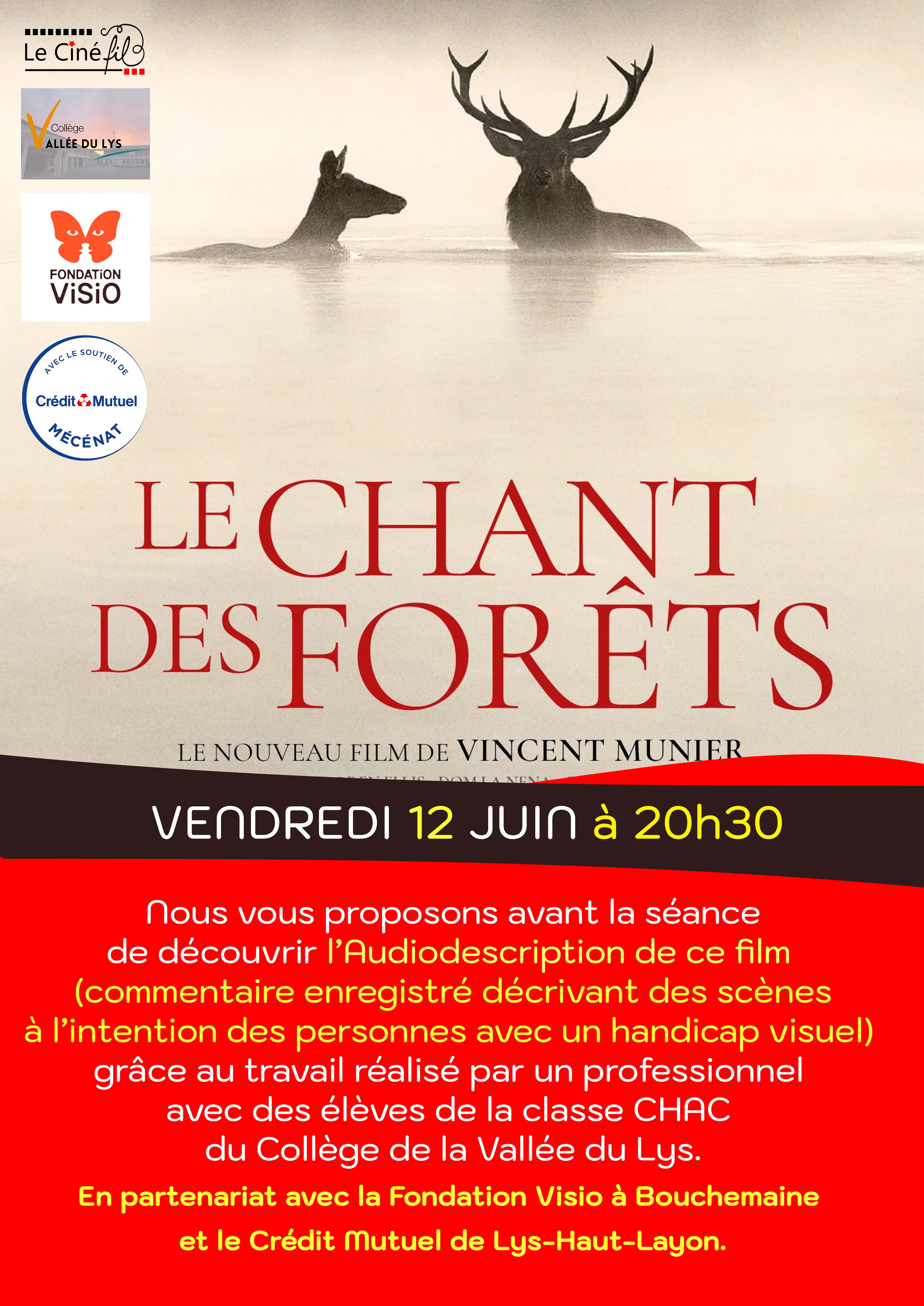 LE CHANT DES FORÊTS avec la Fondation Visio