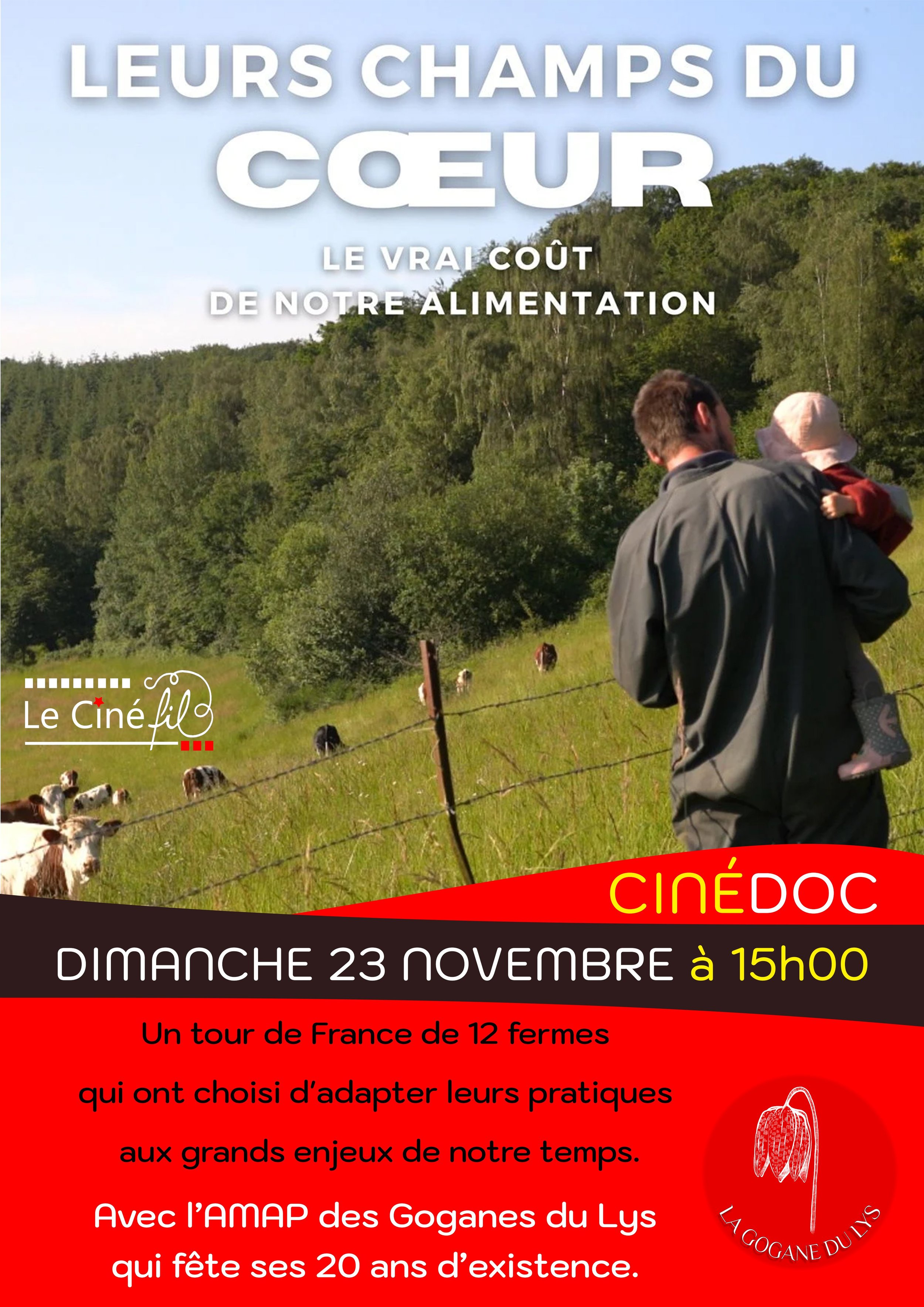 LEURS CHAMPS DE COEUR avec l'AMAP des Goganes du Lys