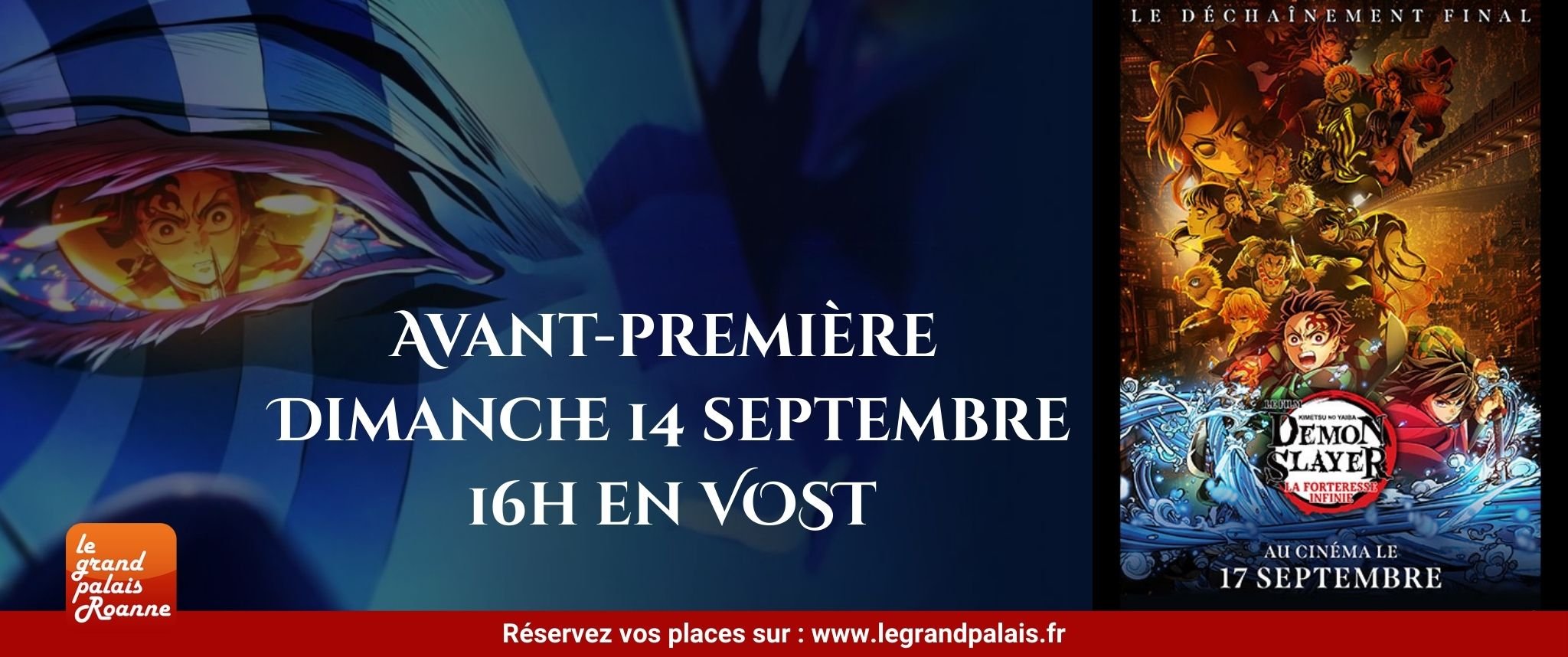 Avant-première - ⛩️ Demon Slayer: Kimetsu no Yaiba La Forteresse Infinie Film 1