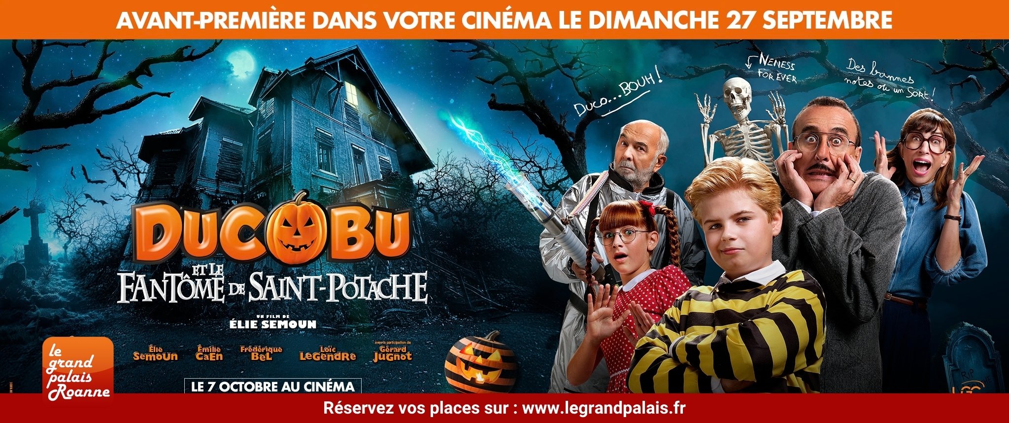 Avant-première - 🎃 Ducobu et le fantôme de Saint-Potache