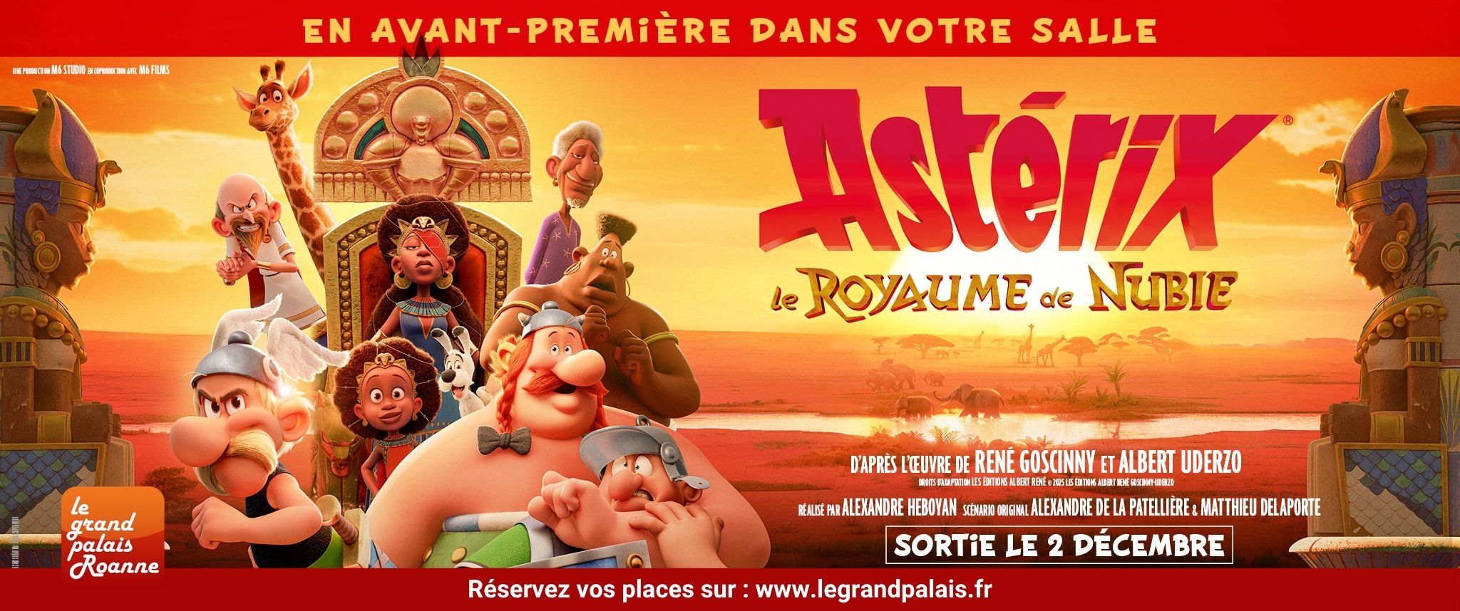 Avant-première -  🛖Astérix - Le Royaume de Nubie