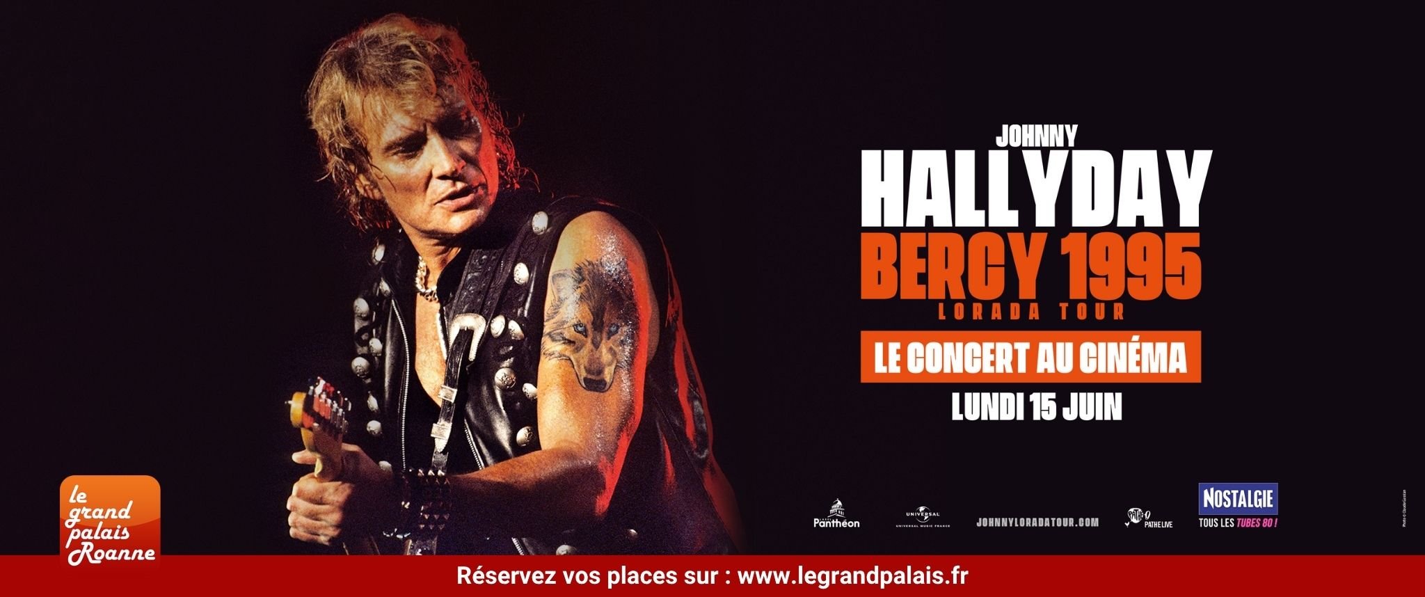 🎤 Johnny Hallyday, Lorada Tour - Bercy 1995 - Lundi 15 Juin à 20h30