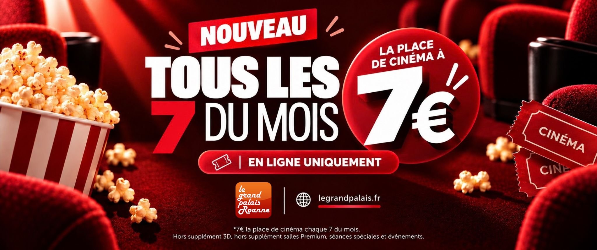 TOUS LES 7, C’EST 7 €