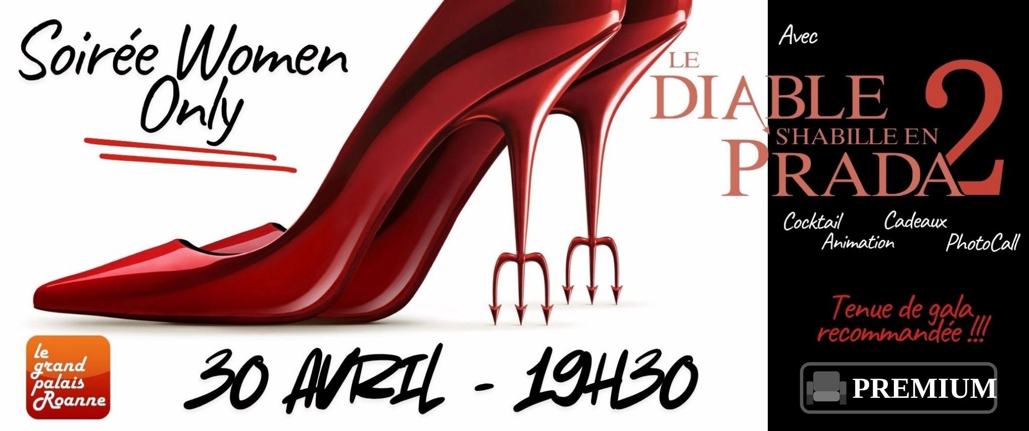 Soirée Women Only - Le Diable s'habille en Prada 2