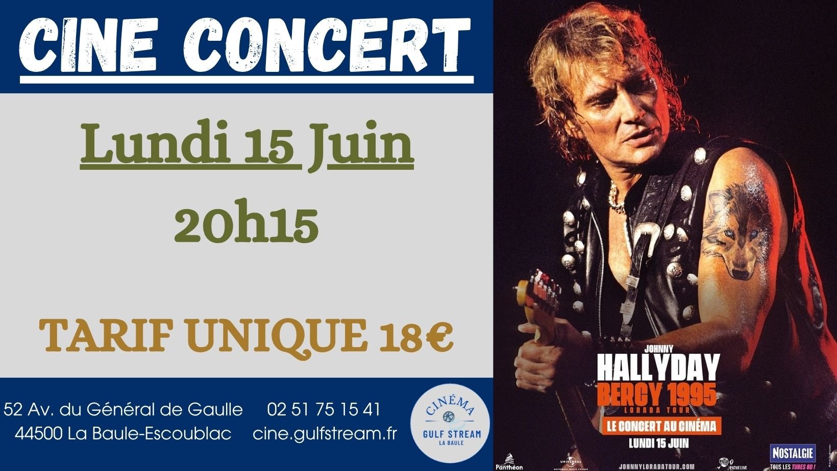 Johnny Hallyday, Lorada Tour - Bercy 1995