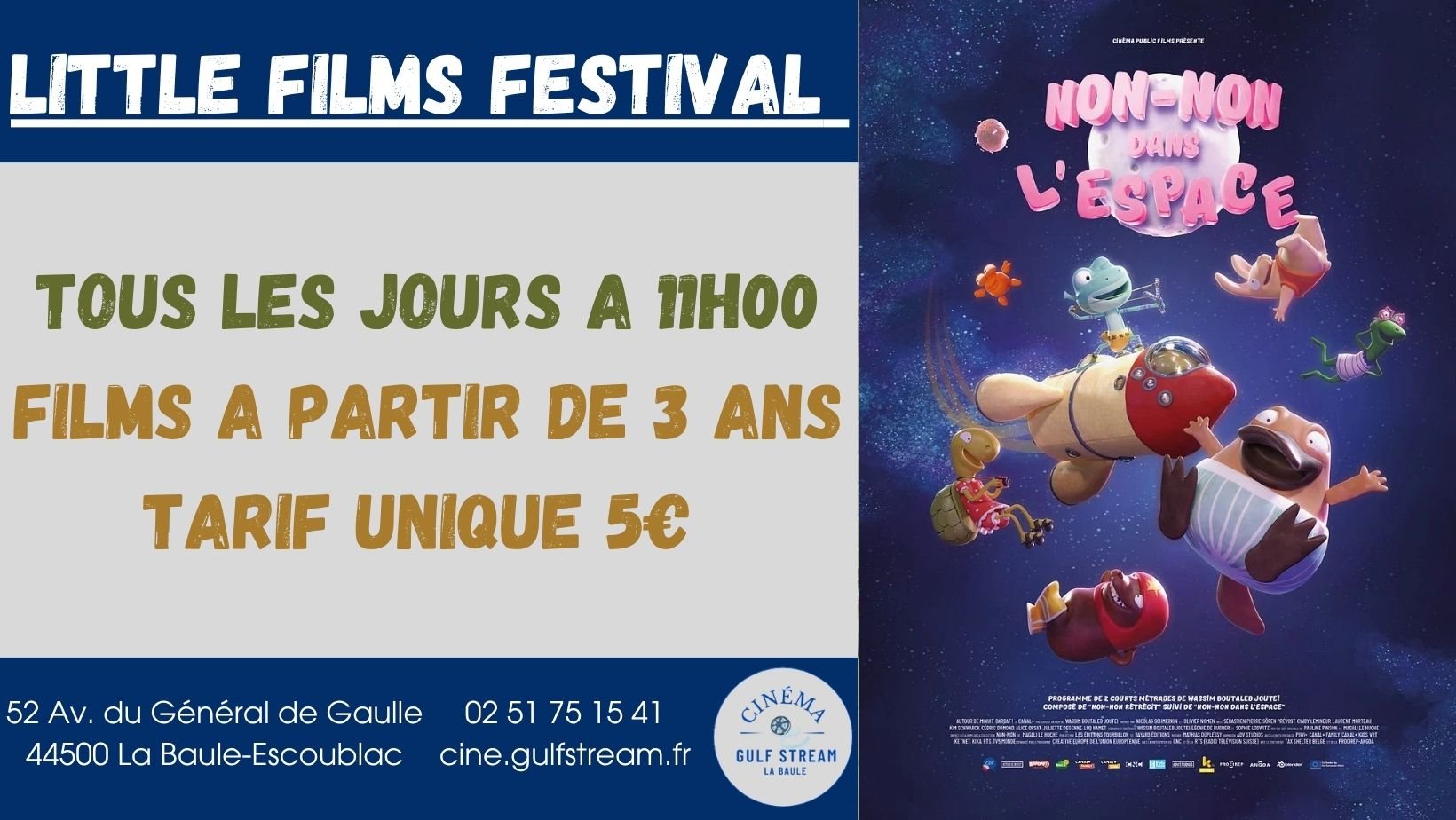 SEANCES P’TITS LOUPS : Non-Non dans l'espace