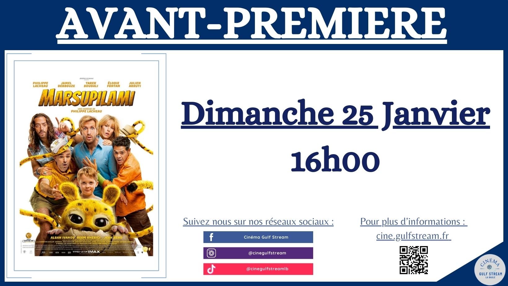 AVANT-PREMIERE : MARSUPILAMI