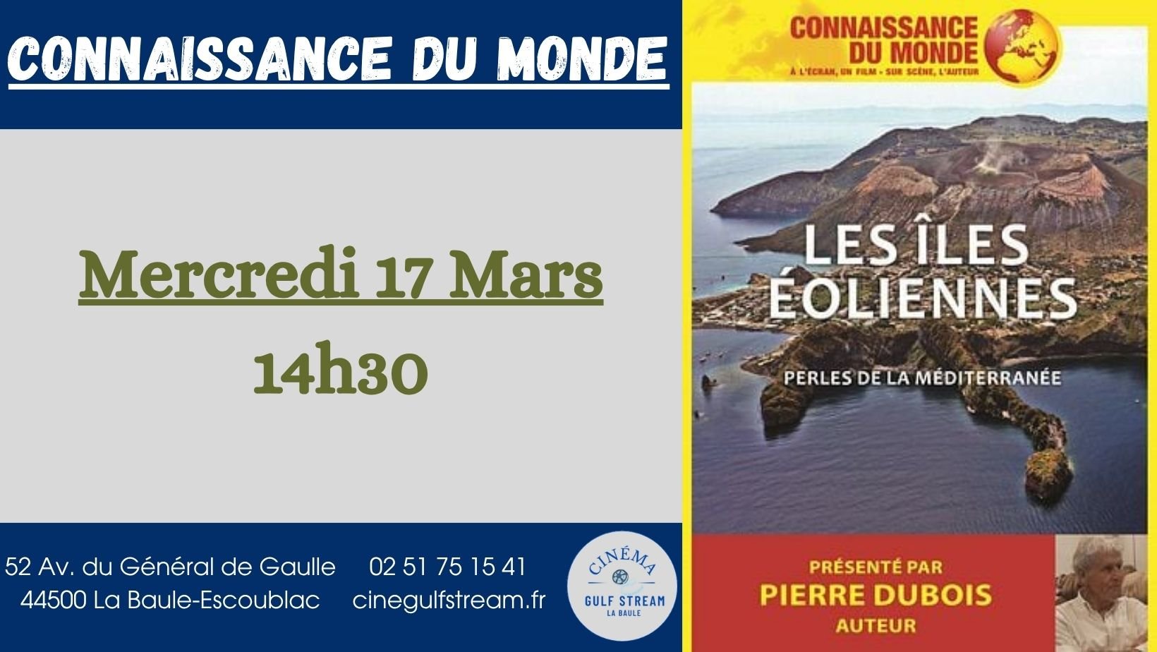 Connaissance du Monde : Les iles éoliennes