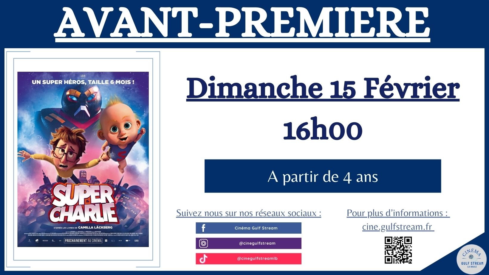 AVANT-PREMIERE : SUPER CHARLIE