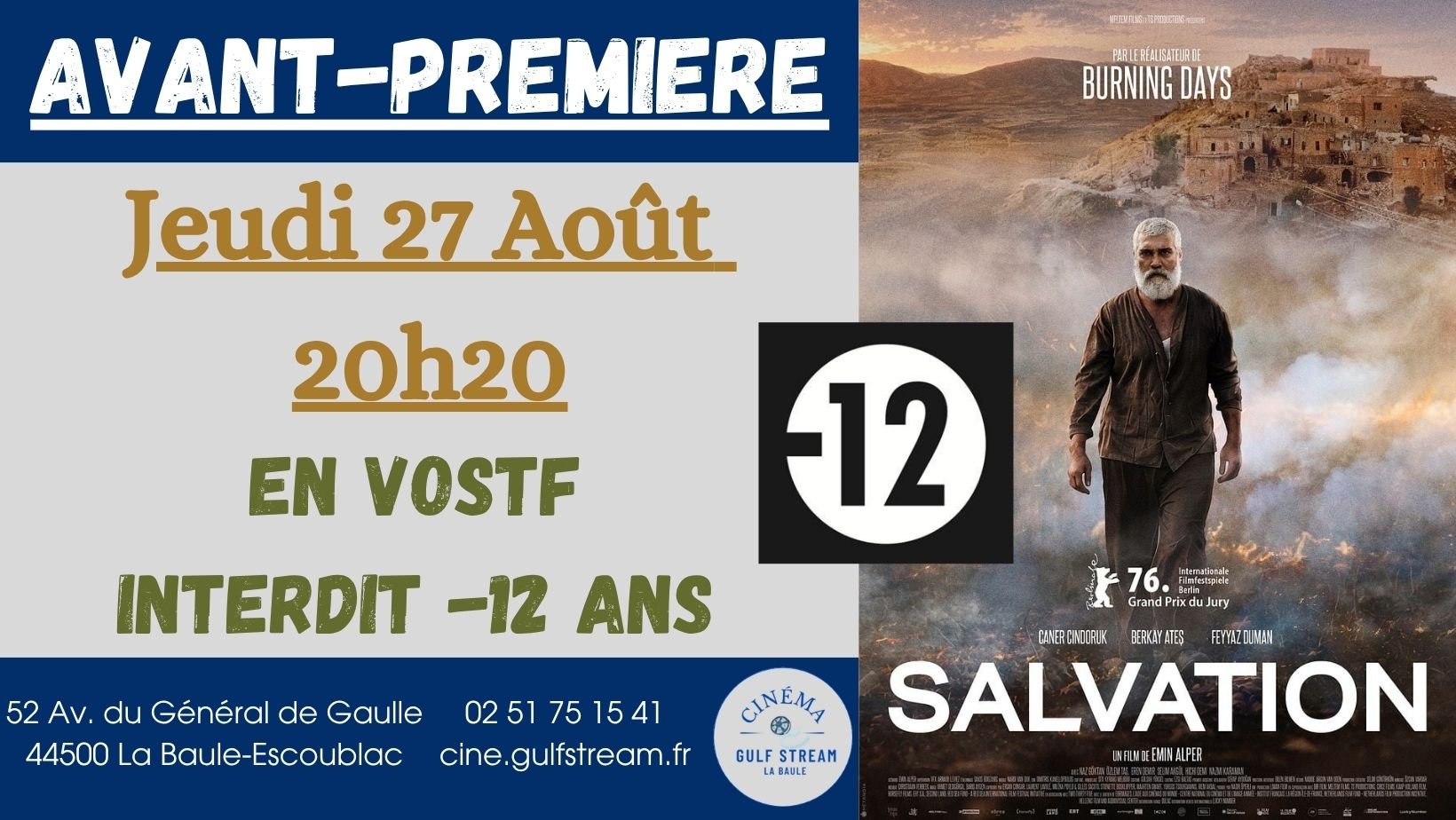 AVANT-PREMIERE : SALVATION