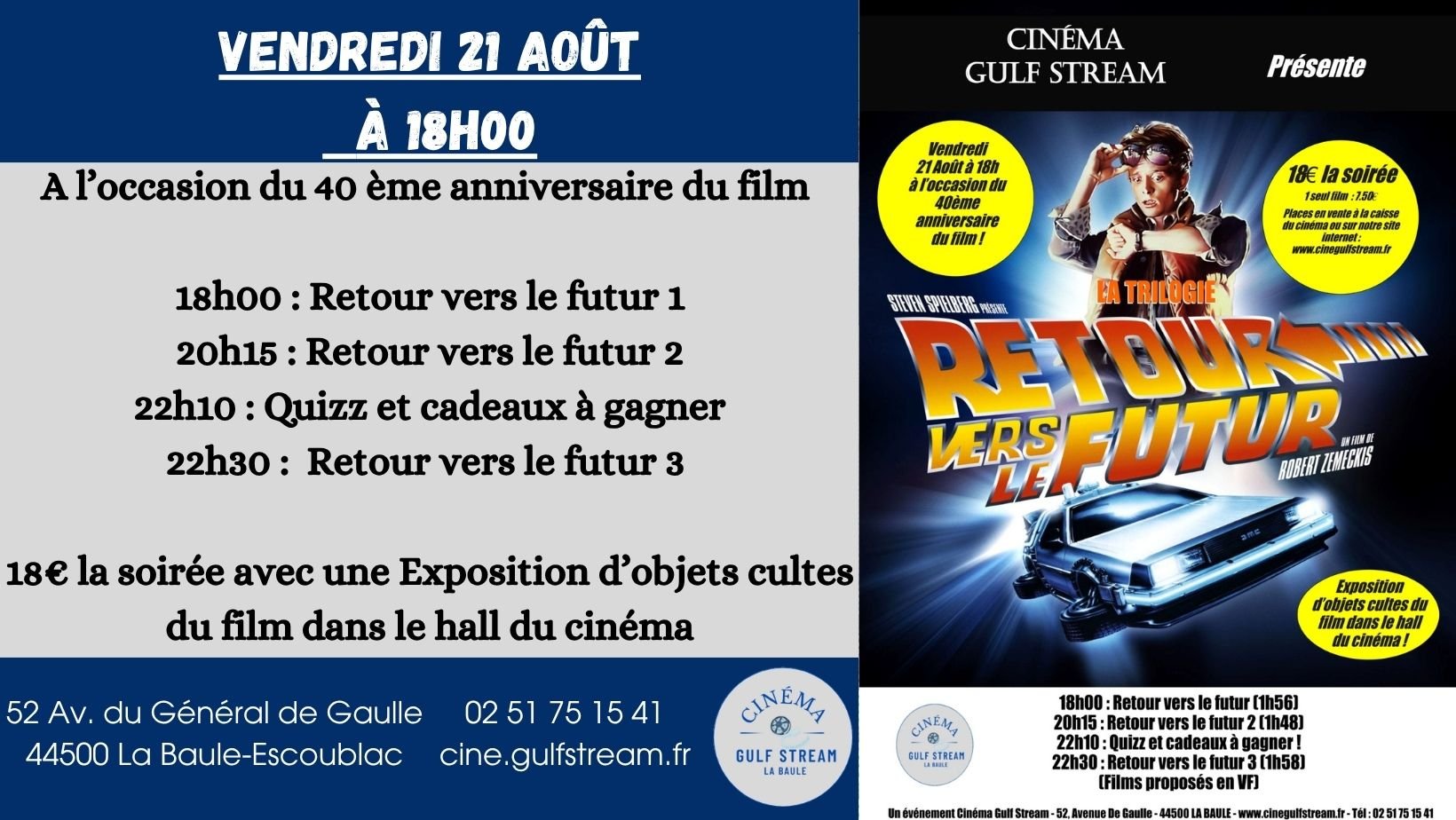 Soirée Retour vers le futur