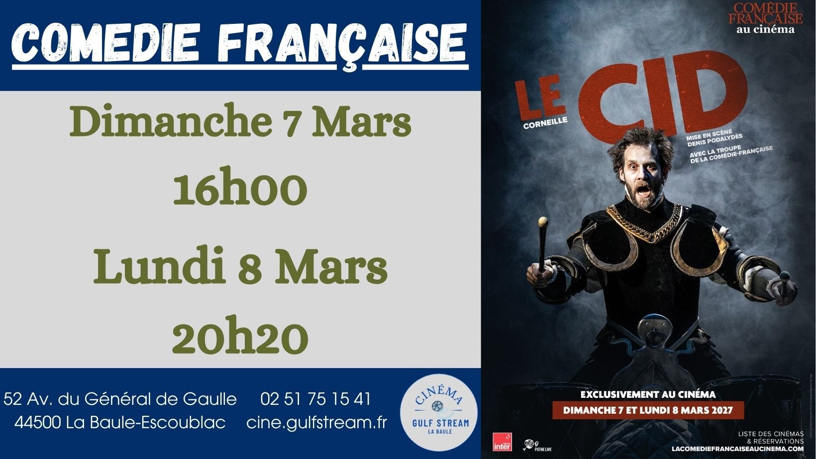 Comédie française : Le Cid