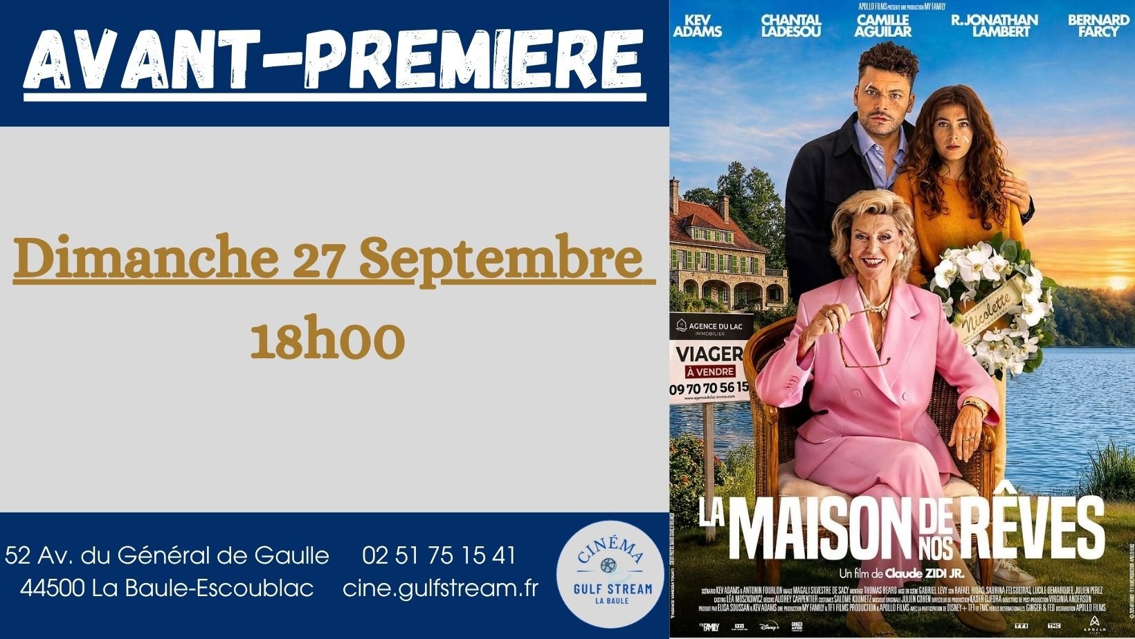 AVANT-PREMIERE : LA MAISON DE NOS REVES