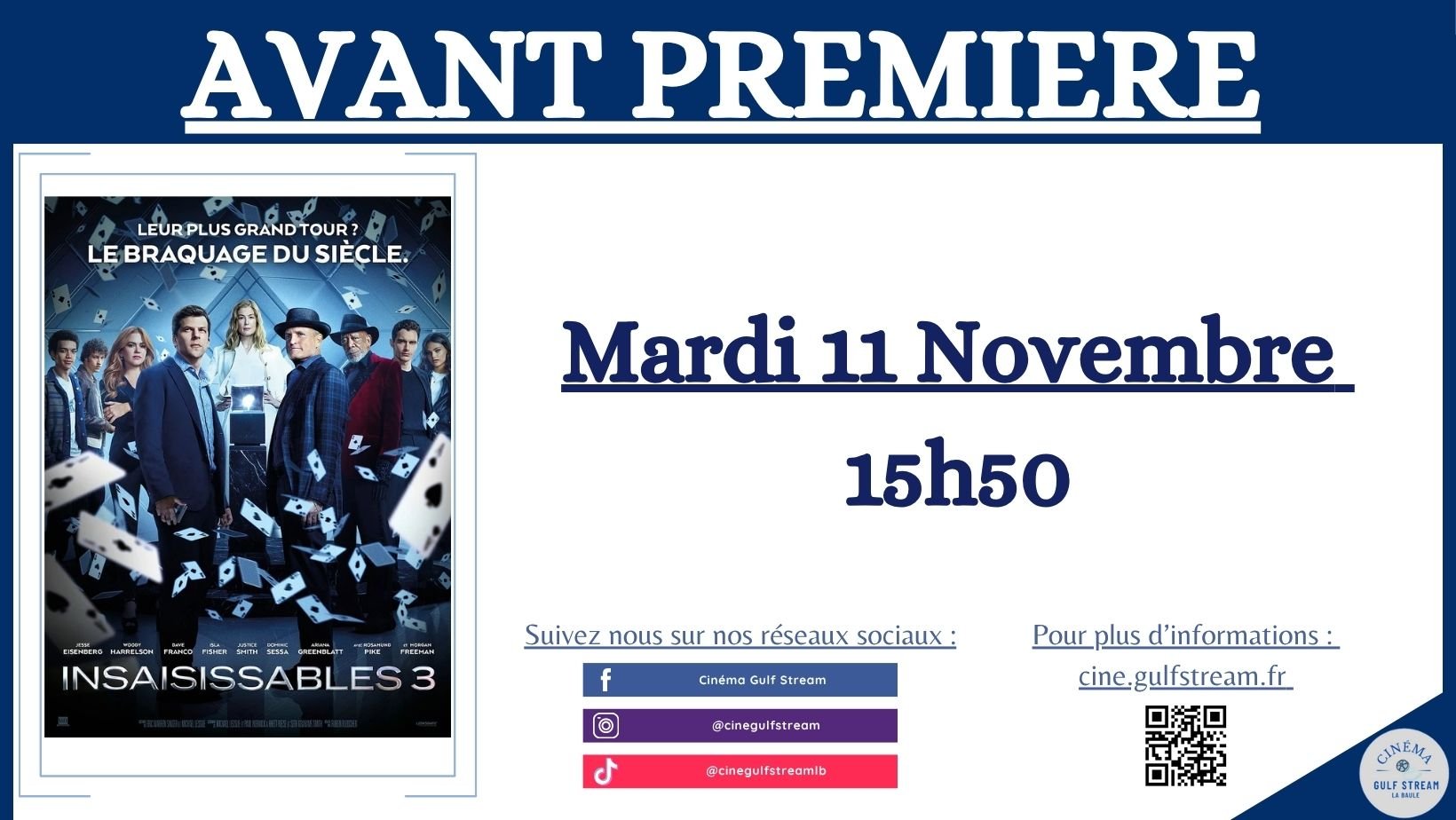 AVANT PREMIERE : INSAISISSABLES 3