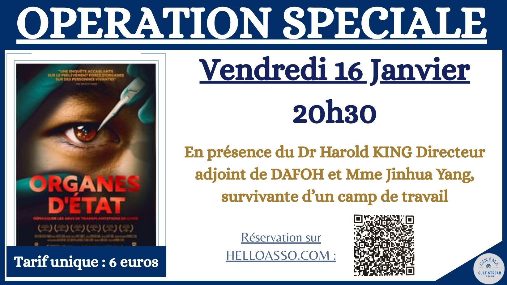 Opération spéciale : ORGANES D'ETAT