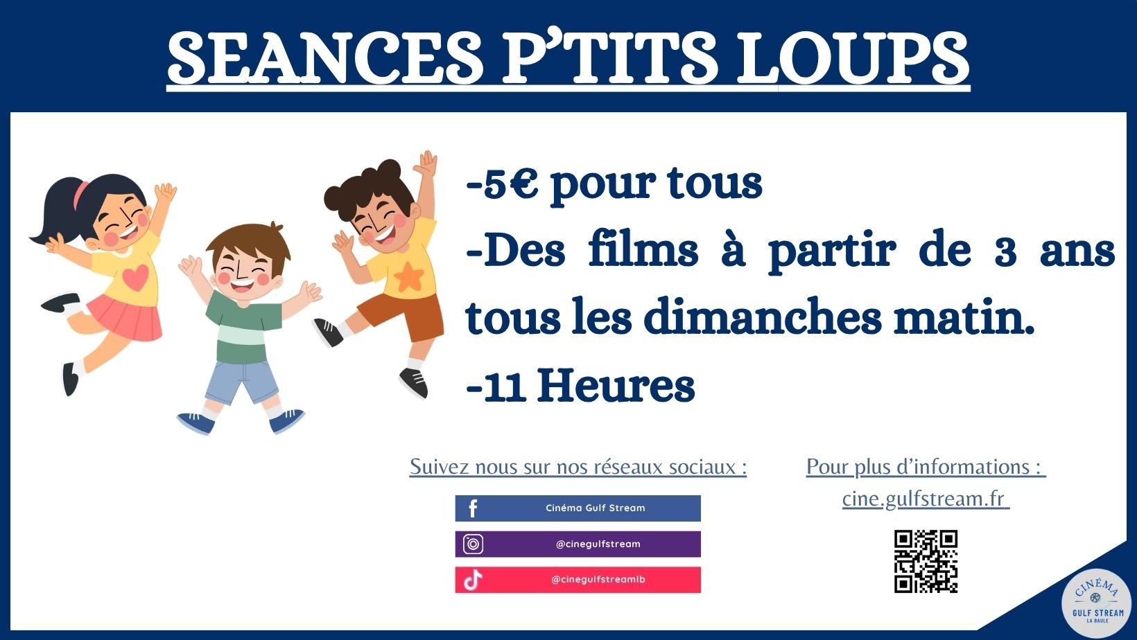 SEANCES P’TITS LOUPS