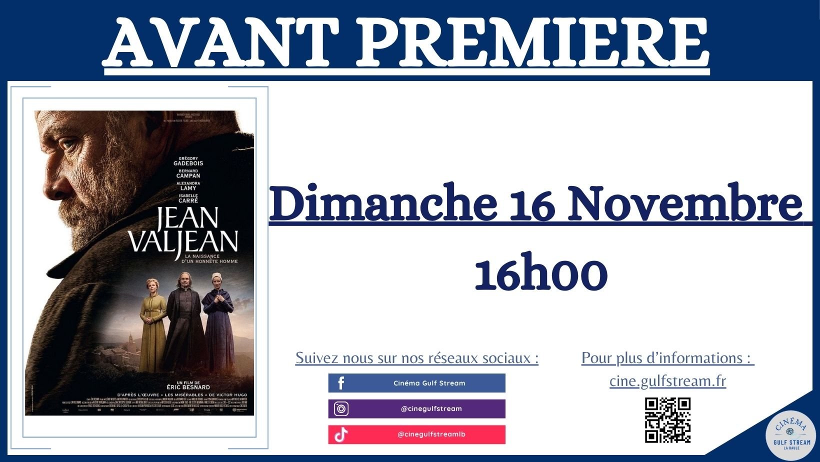 AVANT-PREMIERE : Jean Valjean