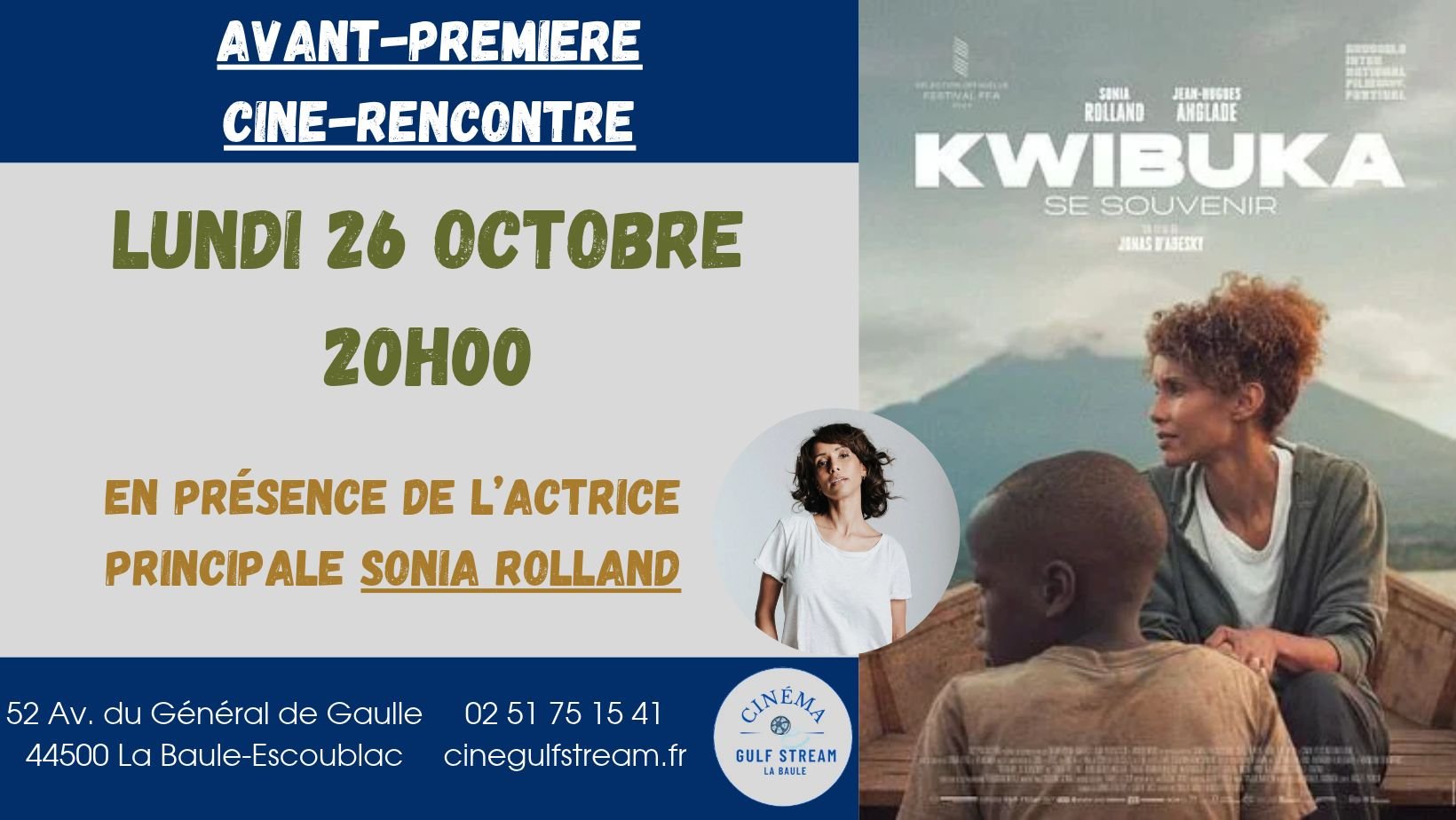 AVANT-PREMIERE / CINE-RENCONTRE : KWIBUKA, SE SOUVENIR