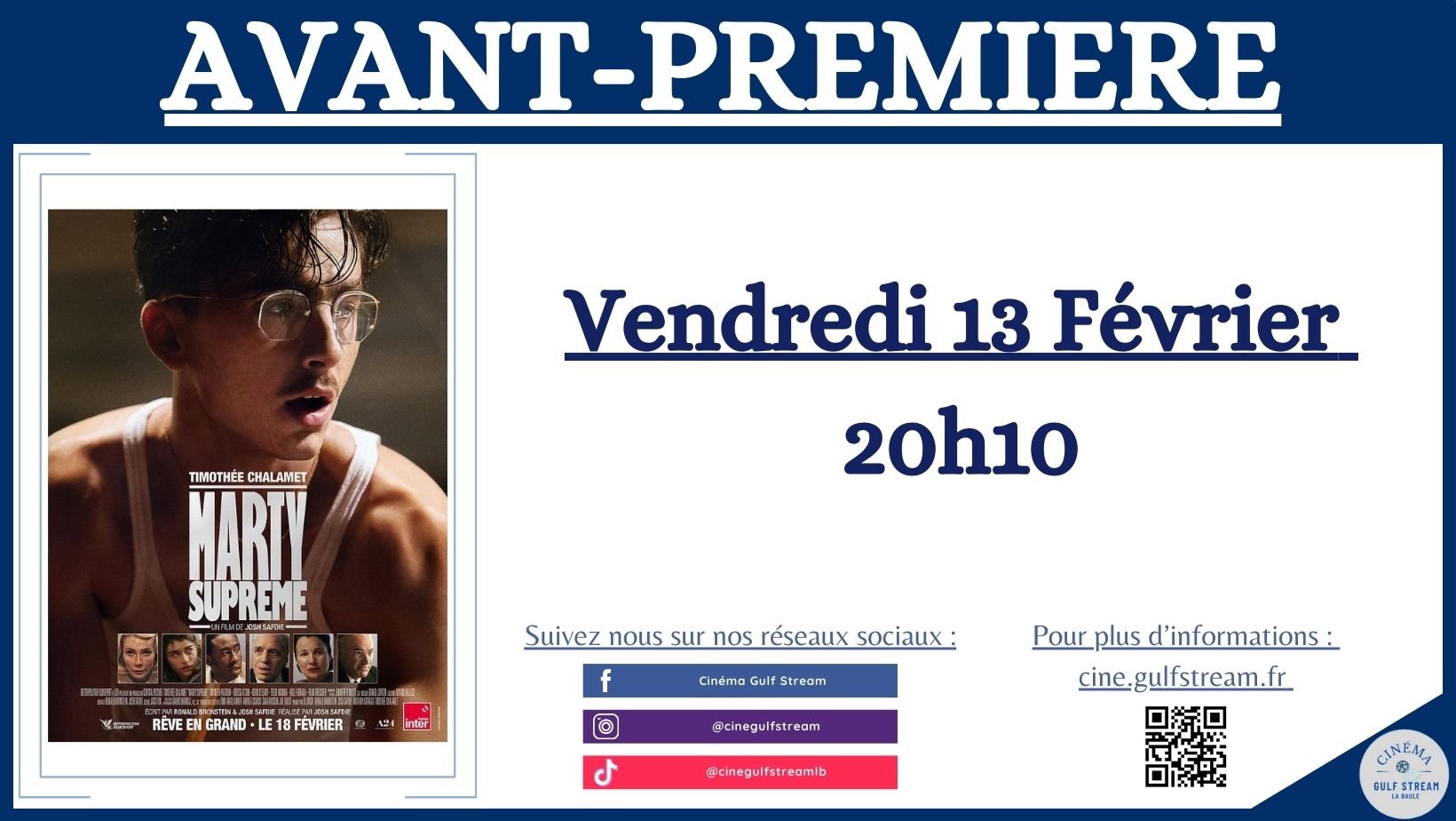 AVANT-PREMIERE : MARTY SUPREME