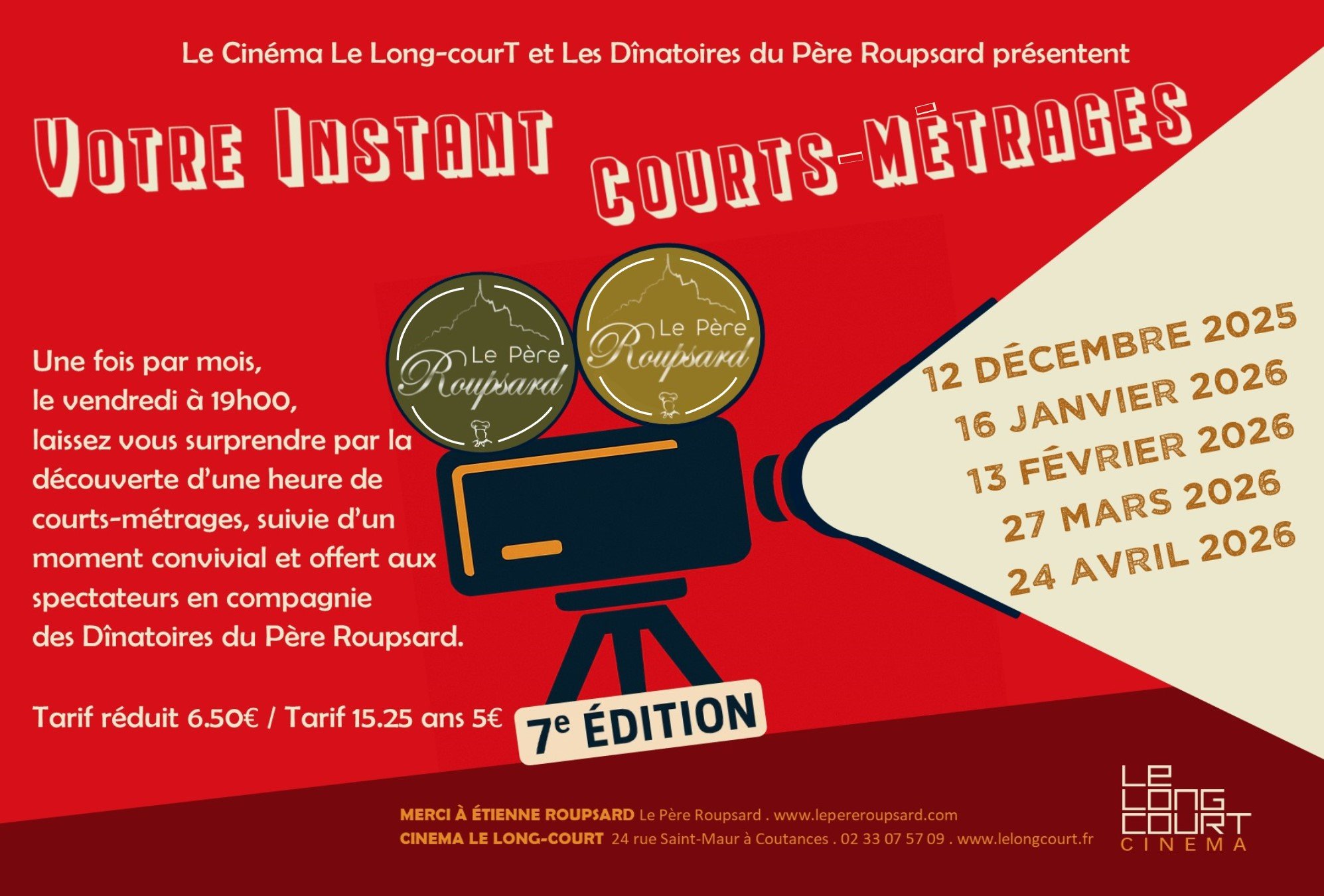 Votre instant courts-métrages . 7e édition