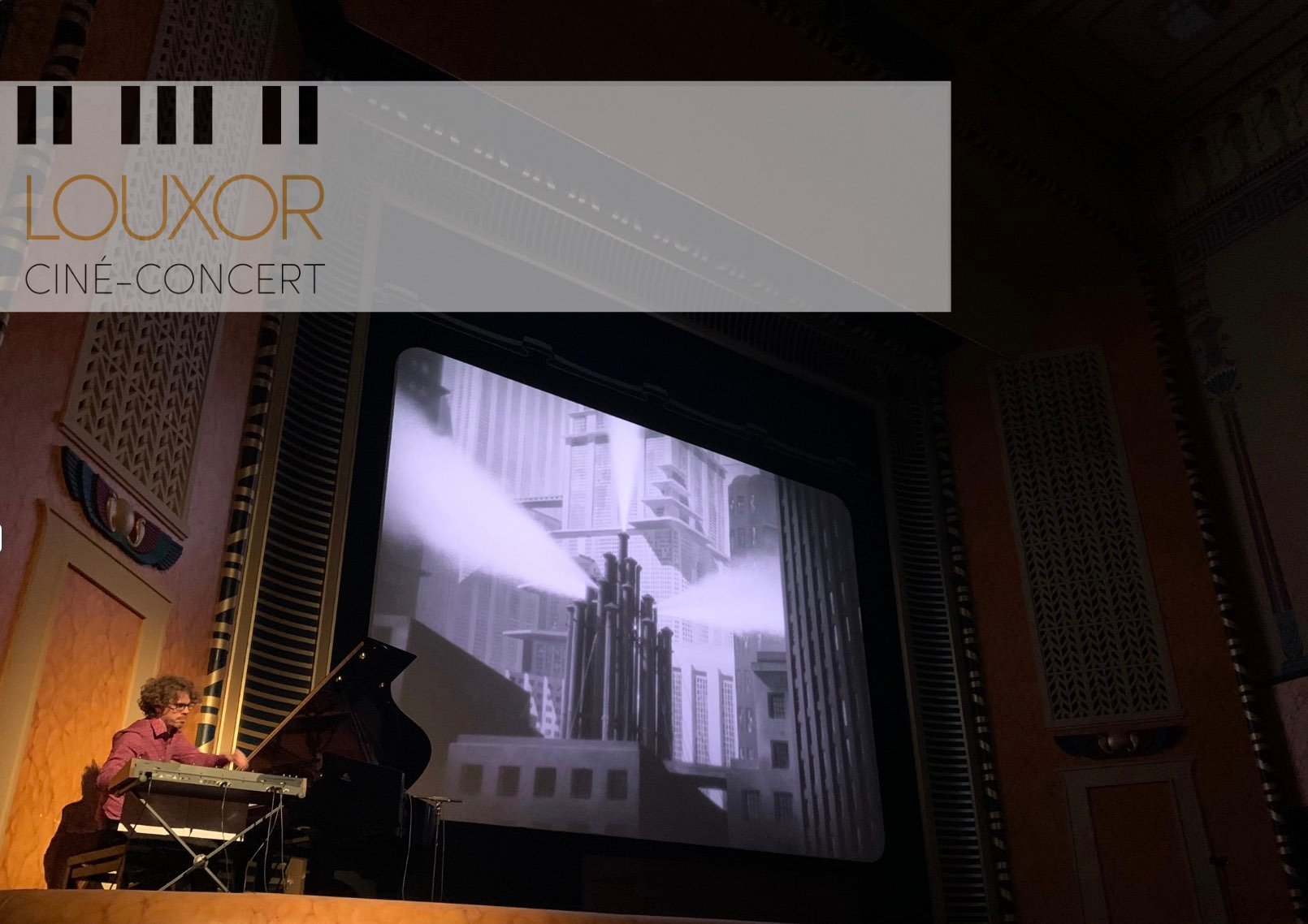 3 ciné-concerts · Le cuirassé Potemkine, Metropolis, Le violon de Mr Chaplin