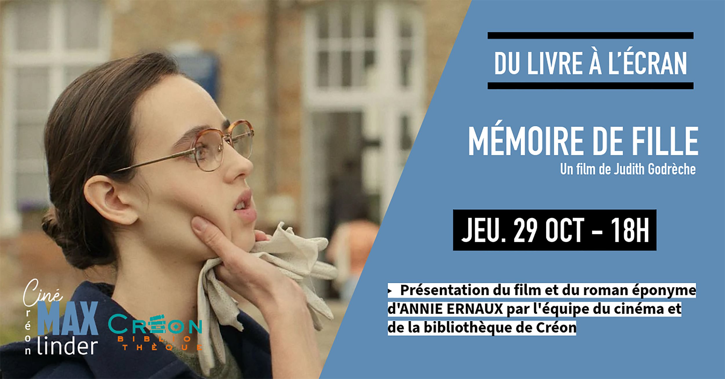 DU LIVRE À L'ÉCRAN - MÉMOIRE DE FILLE