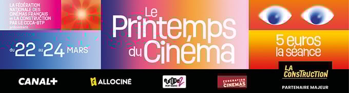 Le Printemps du Cinéma revient du dimanche 22 au mardi 24 mars 2026 inclus.