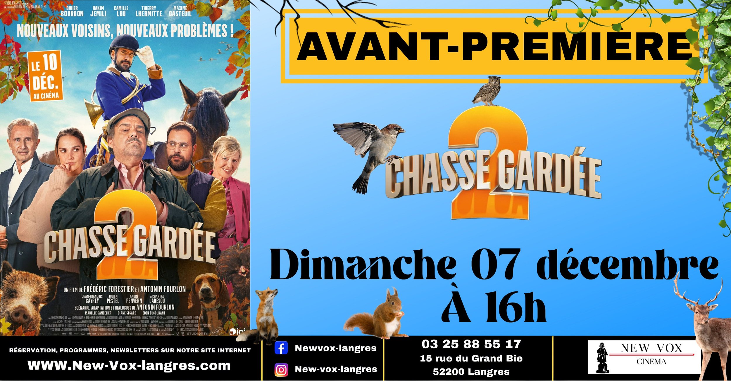 Avant-première : 'Chasse Gardée 2'
