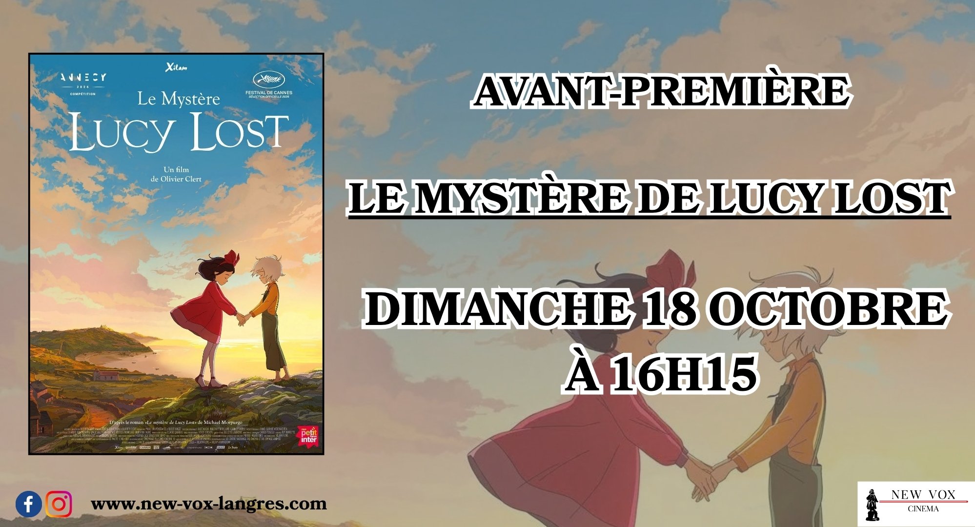Avant-première : "Le mystère de Lucy Lost"
