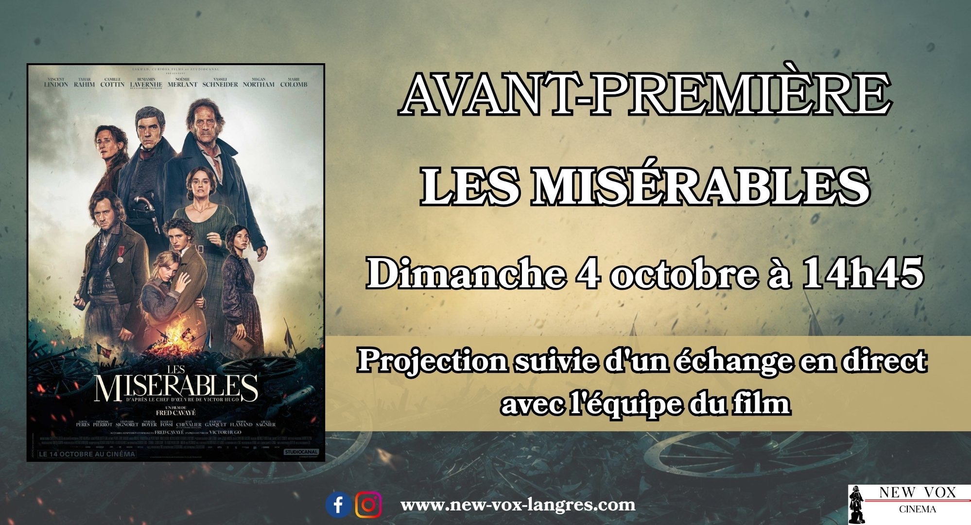 Avant-première : "Les Misérables"