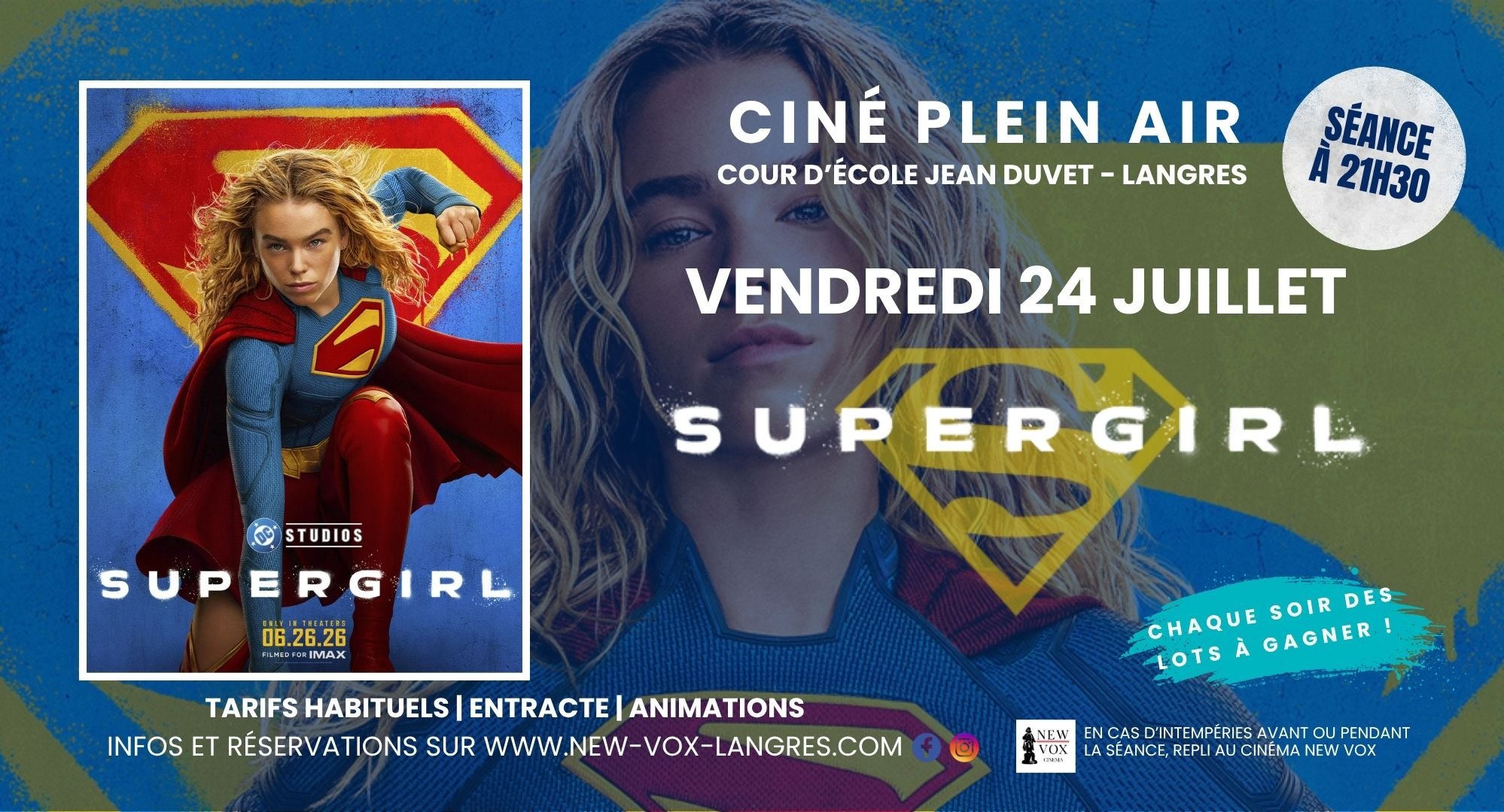 Ciné Plein Air : "Super Girl"