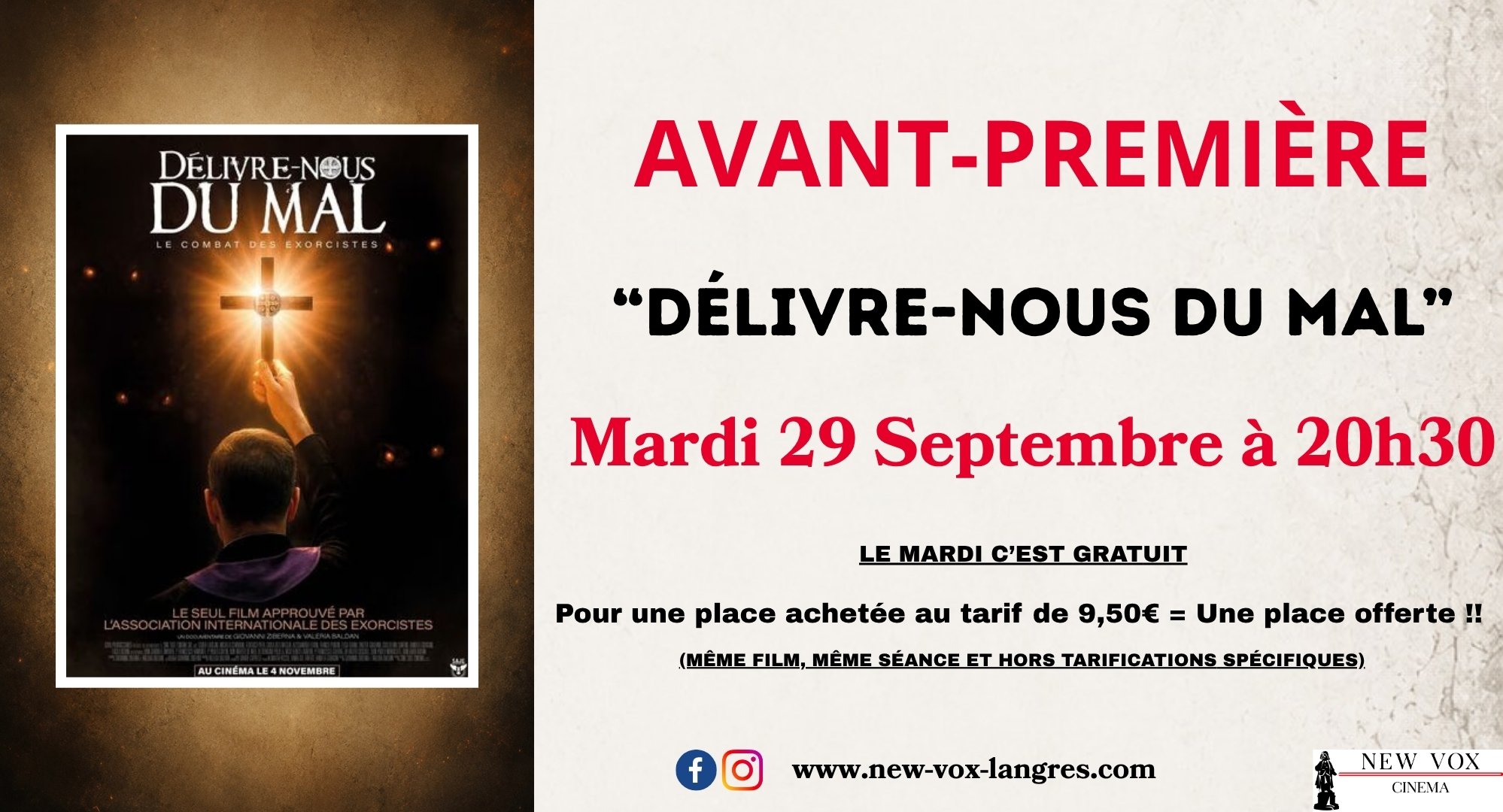 Avant-première : "Délivre nous du mal"
