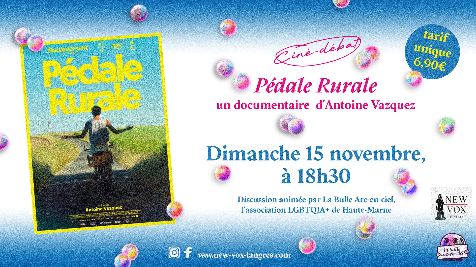 Ciné-Rencontre : "Pédale Rurale"