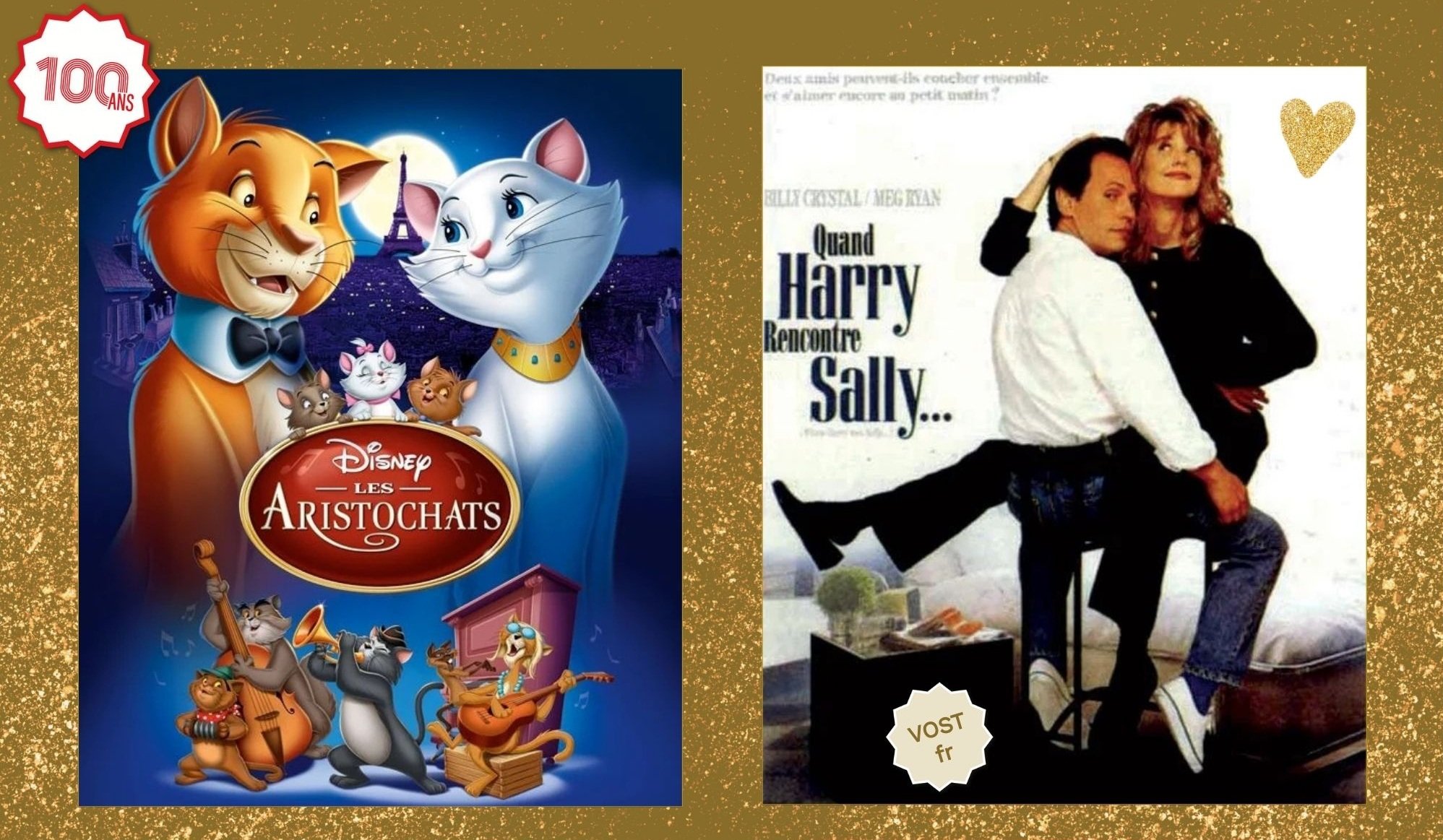 [100 ans] Coup de cœur du public février : Les Aristochats et Quand Harry rencontre Sally