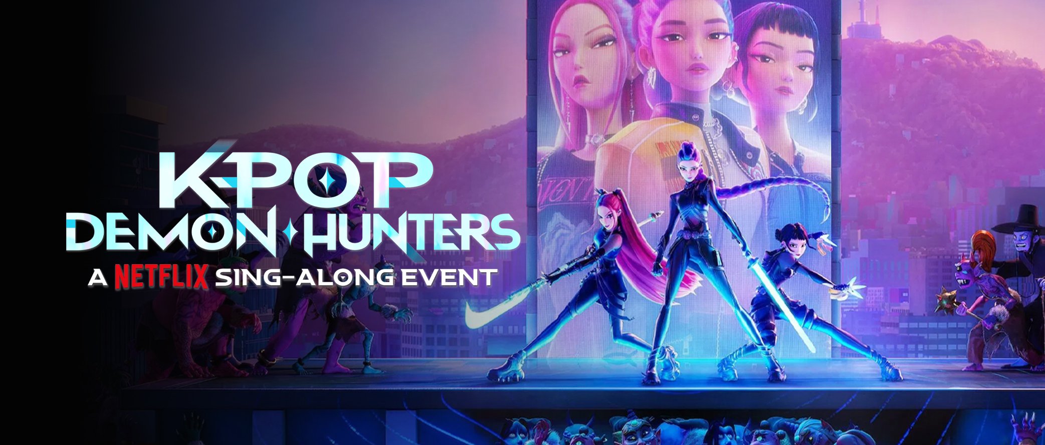 K-Pop Demon Hunters: A Sing-Along Event