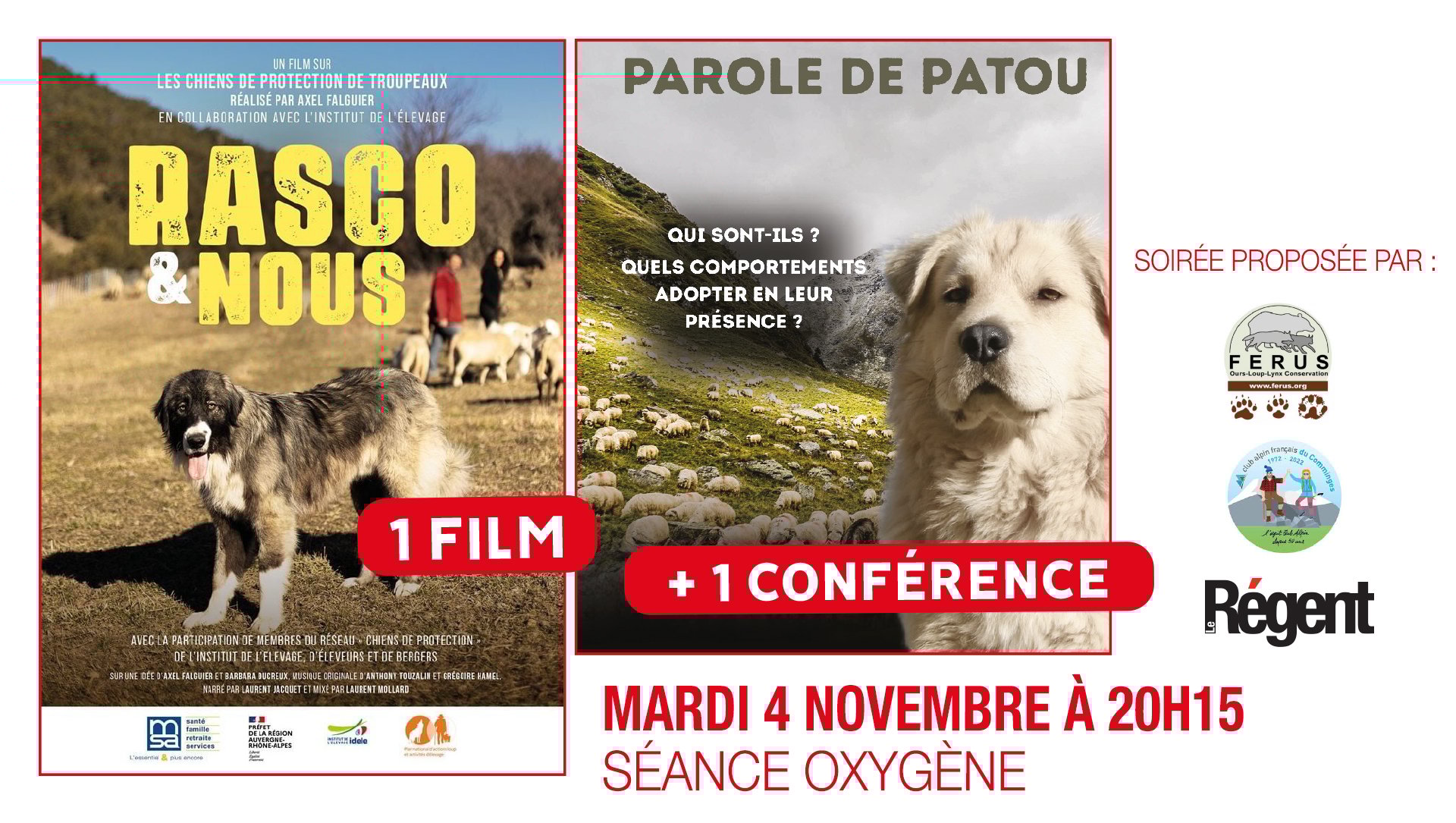 CINÉ-CONFÉRENCE : PAROLE DE PATOU