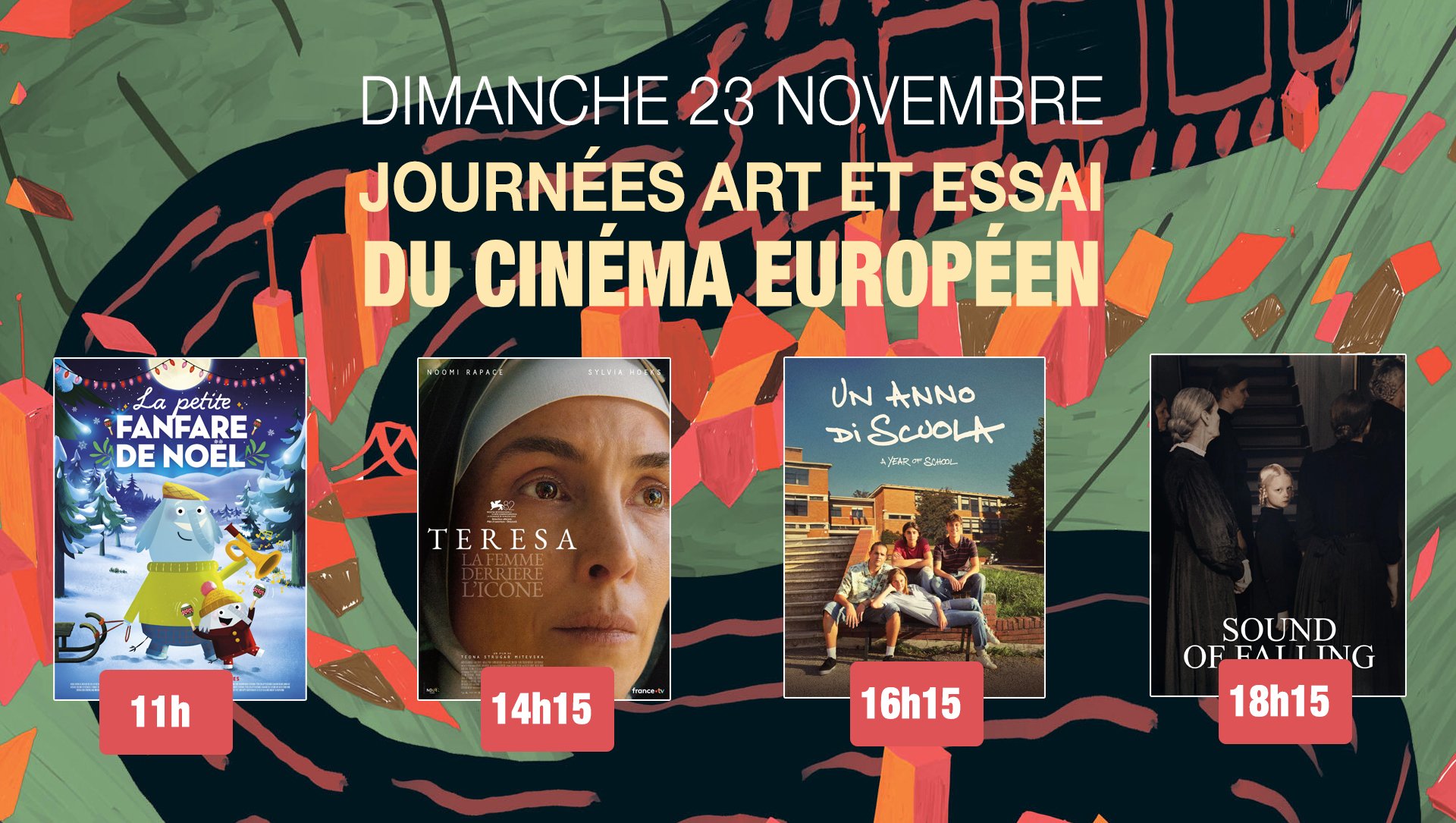 JOURNEE ART & ESSAI DU CINEMA EUROPEEN