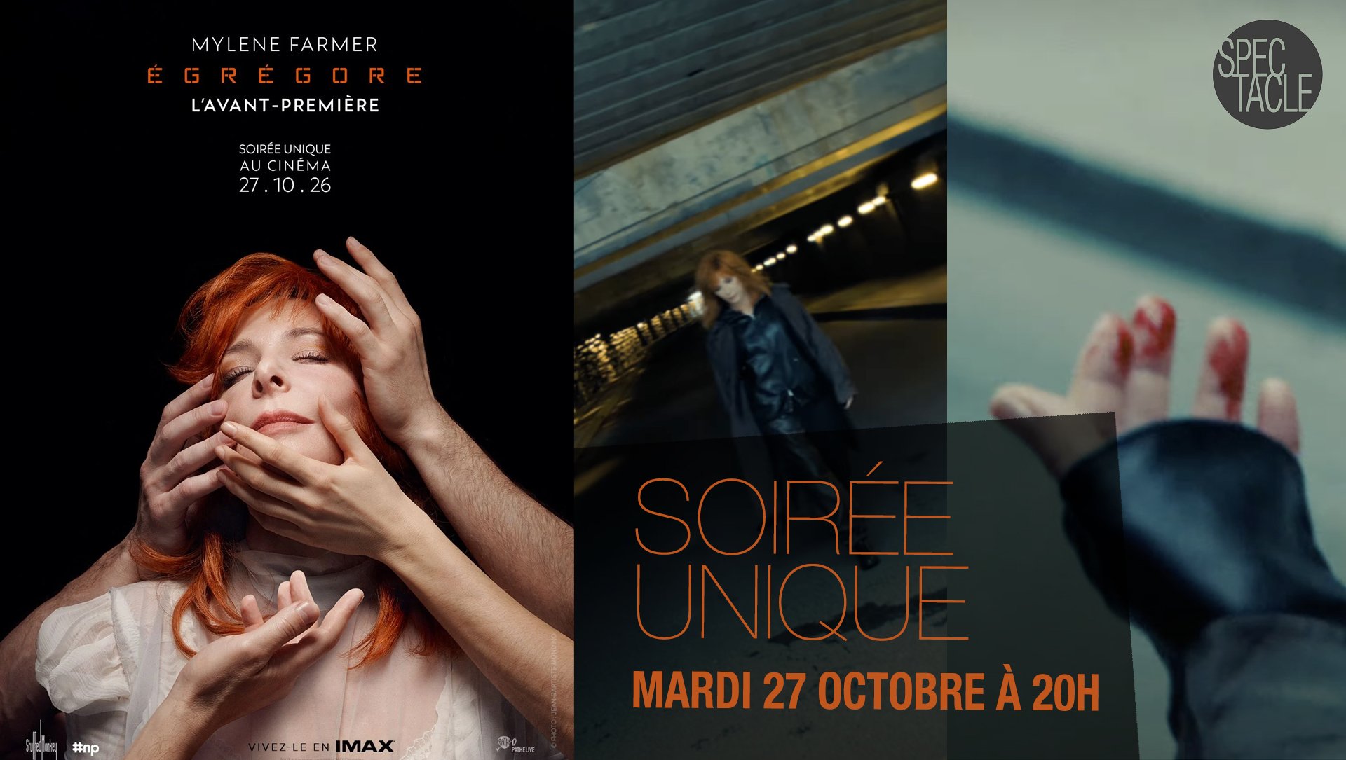MYLÈNE FARMER – ÉGRÉGORE – L’AVANT-PREMIÈRE