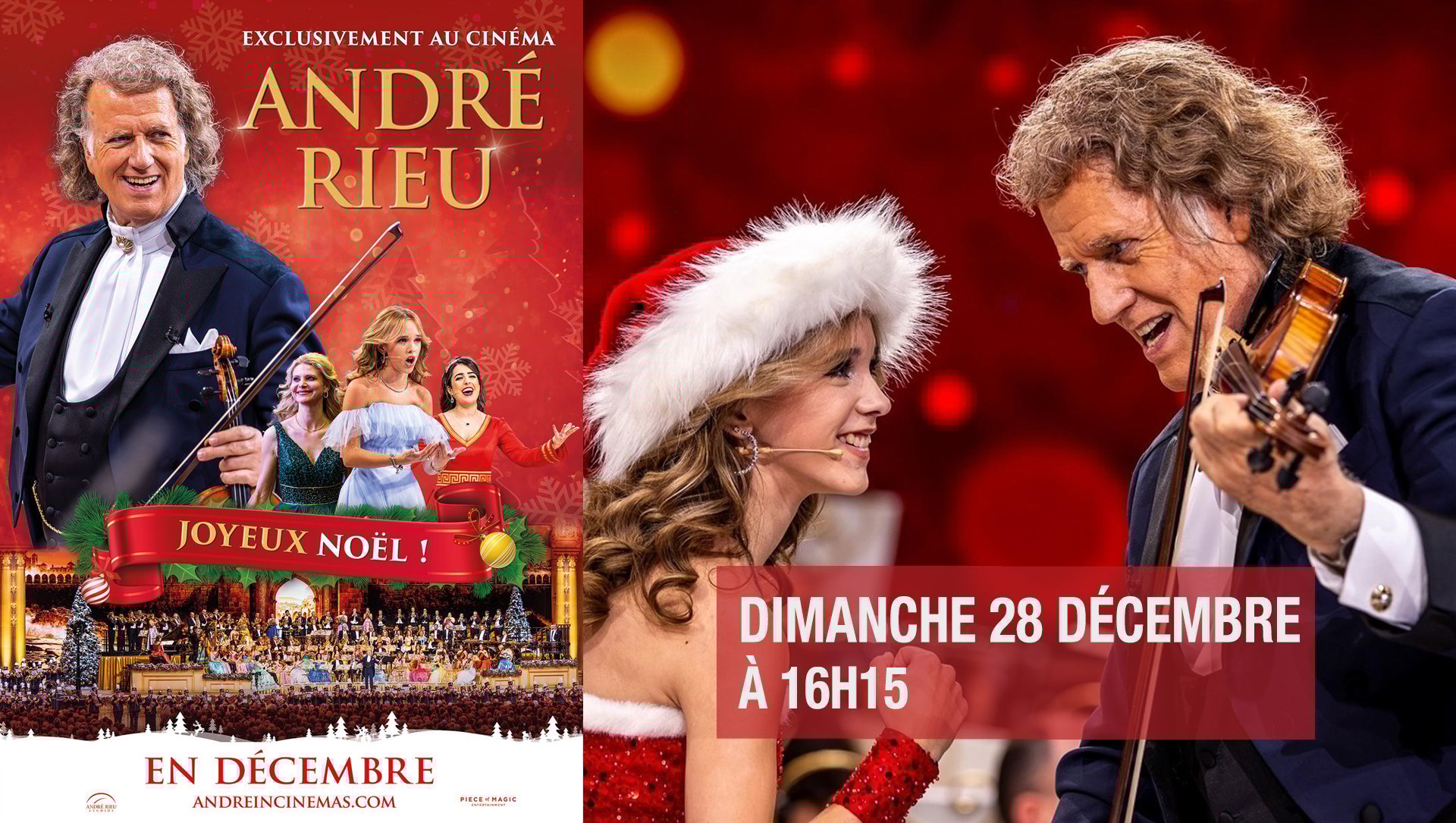 ANDRÉ RIEU // CONCERT DE NOËL