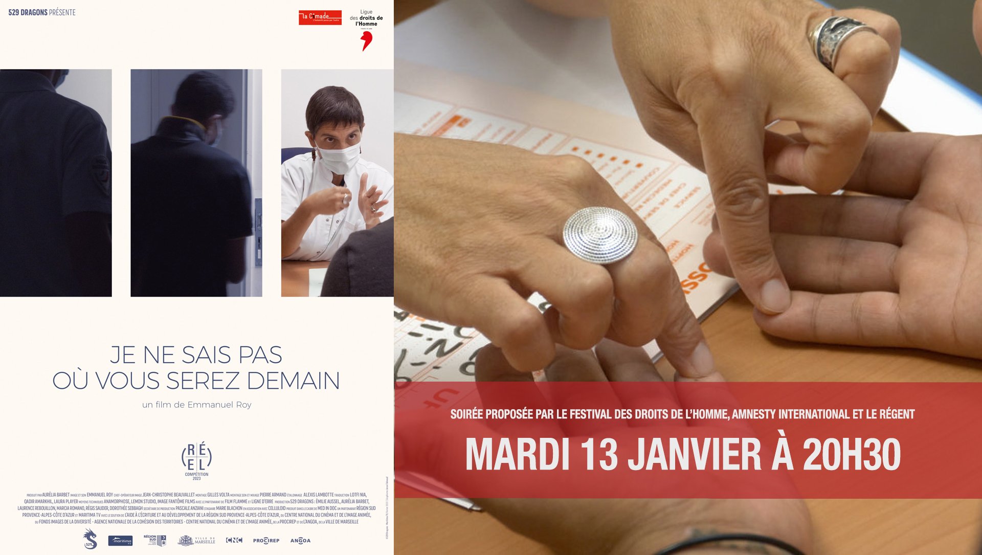 JE NE SAIS PAS OÙ VOUS SEREZ DEMAIN