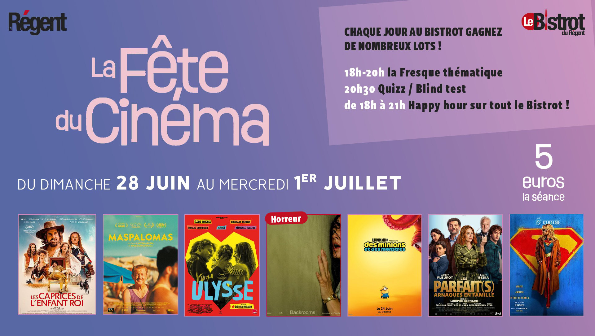FÊTE DU CINÉMA