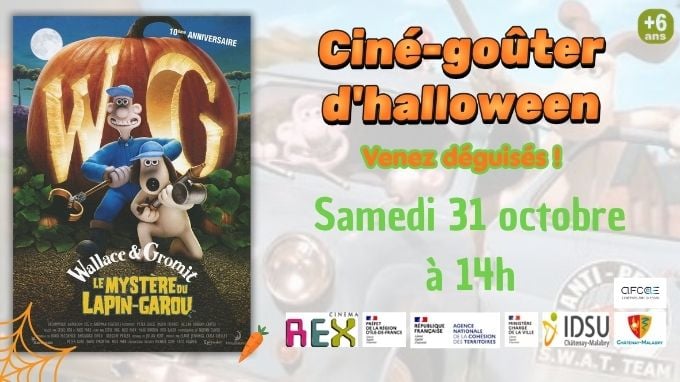 Ciné-Goûter d'Halloween !