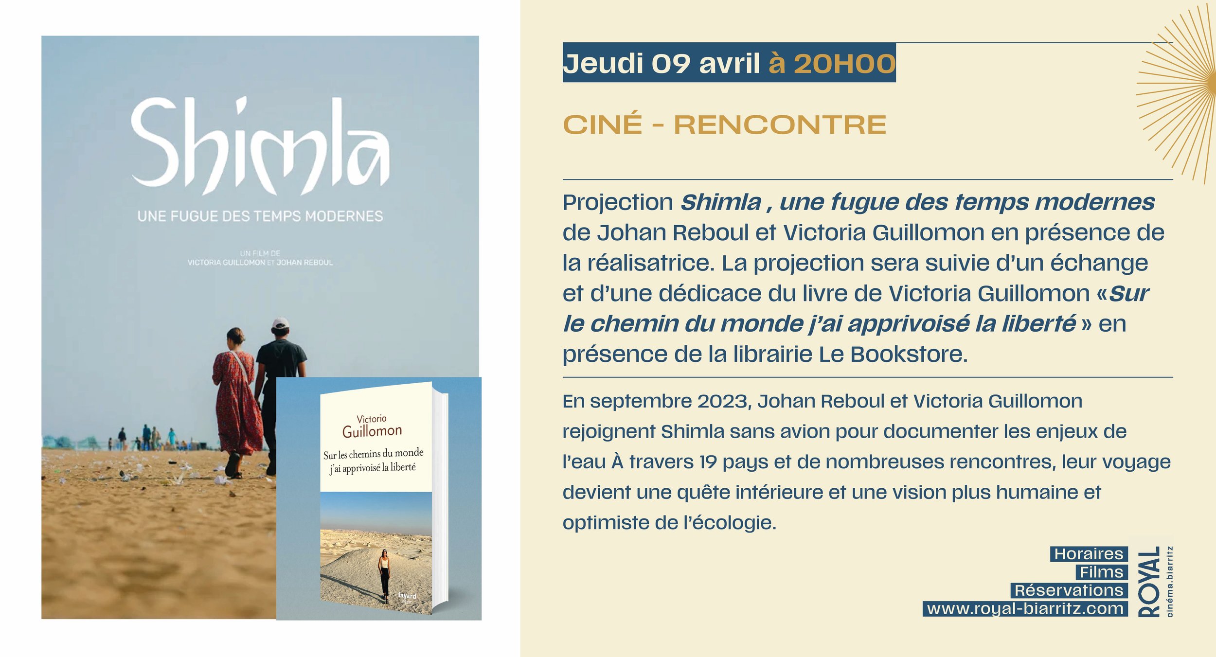 Shimla,une fugue des temps modernes de Johan Reboul et Victoria Guillomon. 
