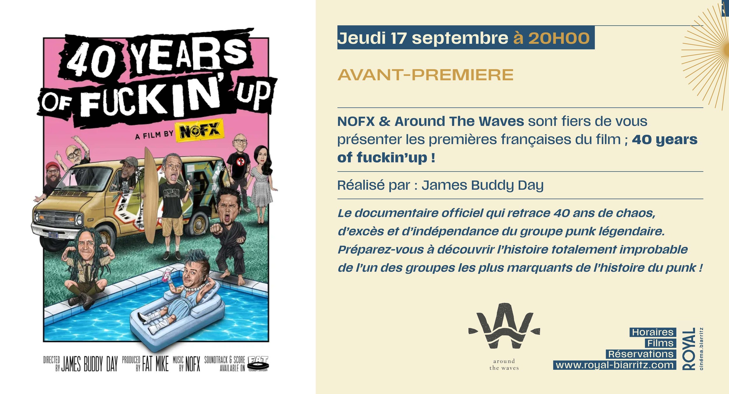 NOFX - 40 YEARS OF FUCKIN’UP